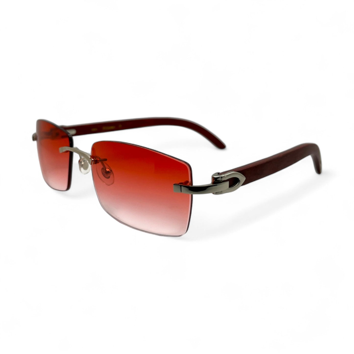 C Decor Woods - Silver Woods Sunglasses w/ Cart 1 Lenses (2010s)
