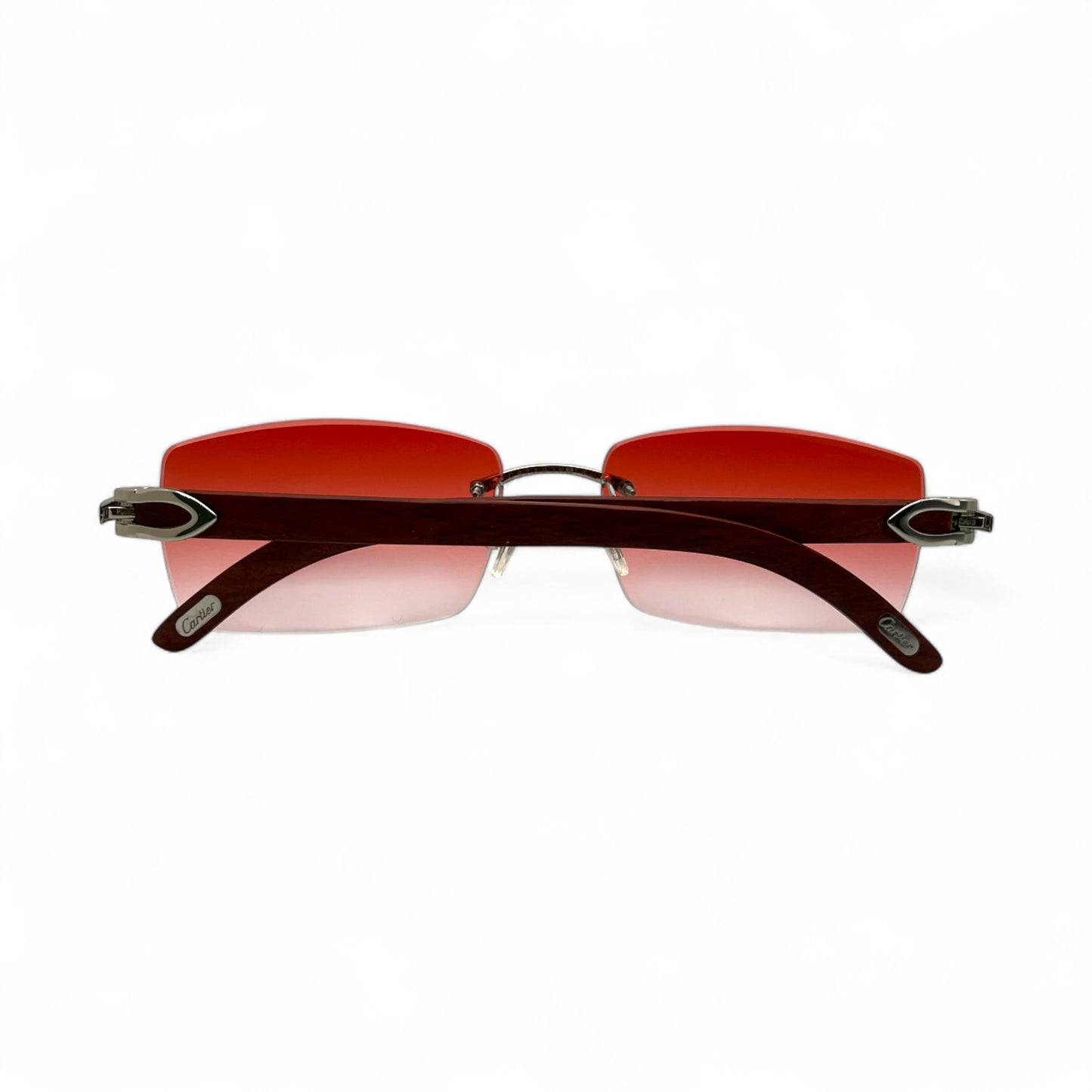 C Decor Woods - Silver Woods Sunglasses w/ Cart 1 Lenses (2010s)