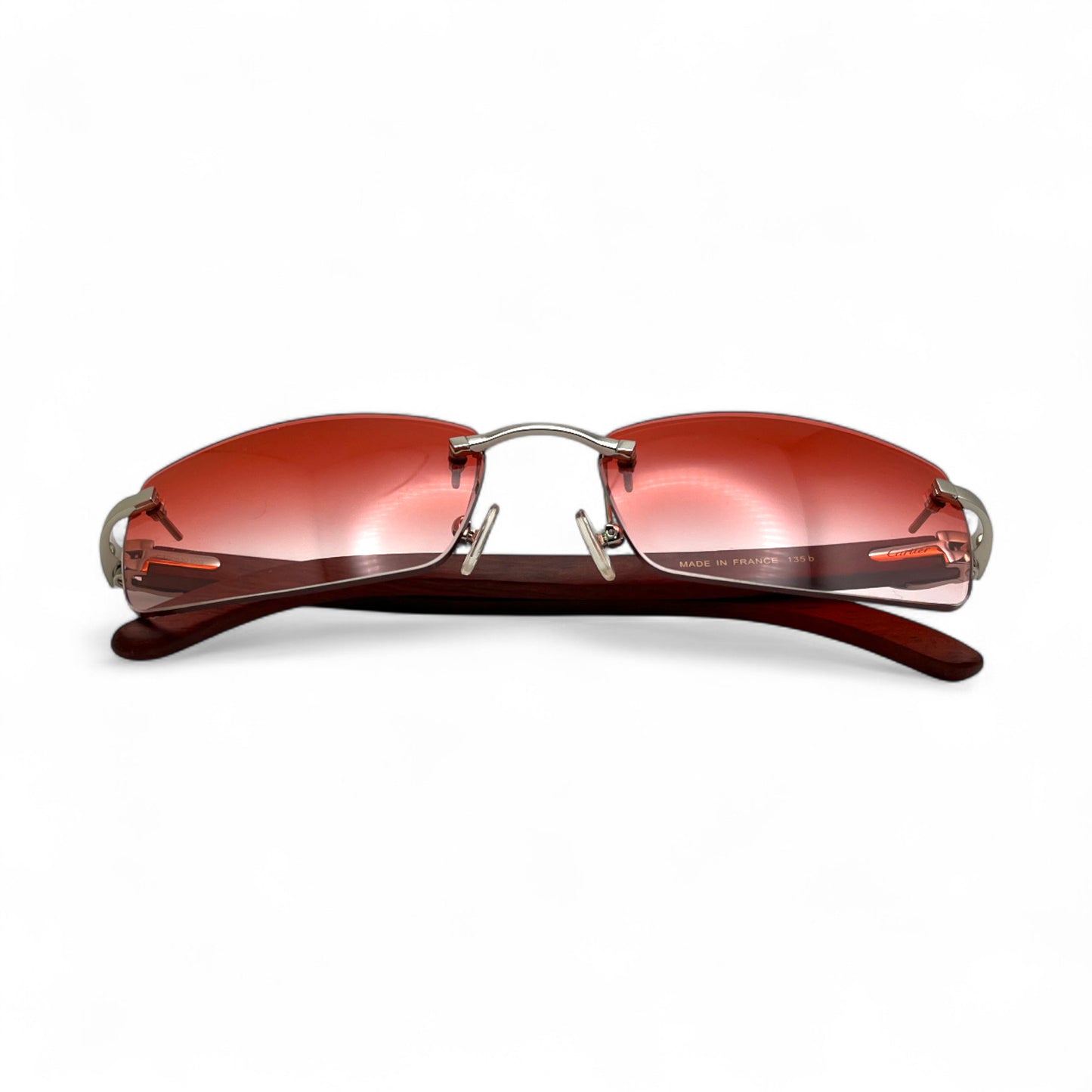 C Decor Woods - Silver Woods Sunglasses w/ Cart 1 Lenses (2010s)