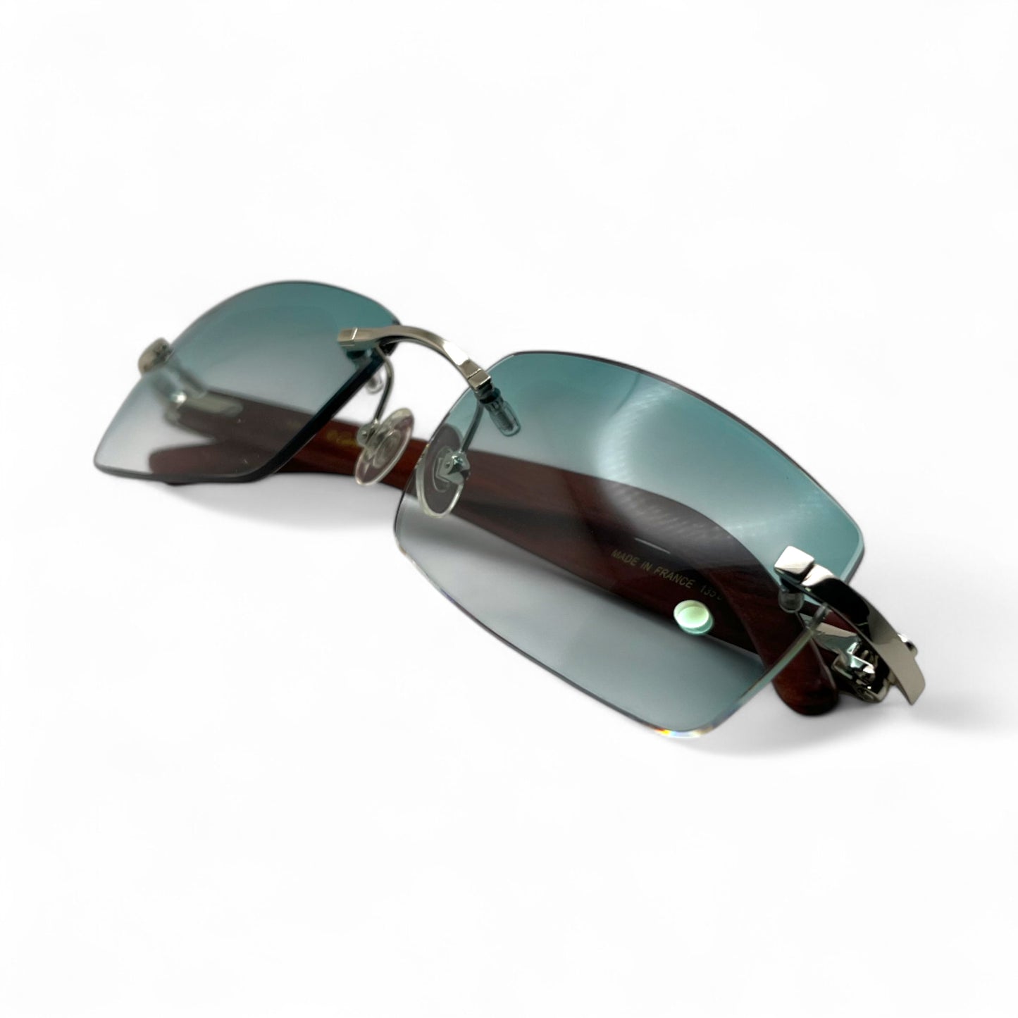 C Decor Woods - Silver Woods Sunglasses w/ Cart 1 Lenses (2010s)