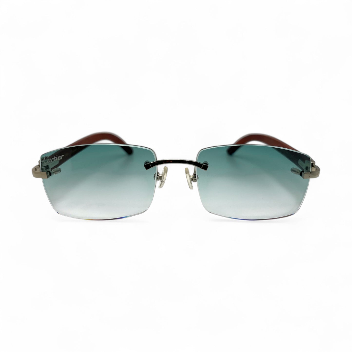 C Decor Woods - Silver Woods Sunglasses w/ Cart 1 Lenses (2010s)