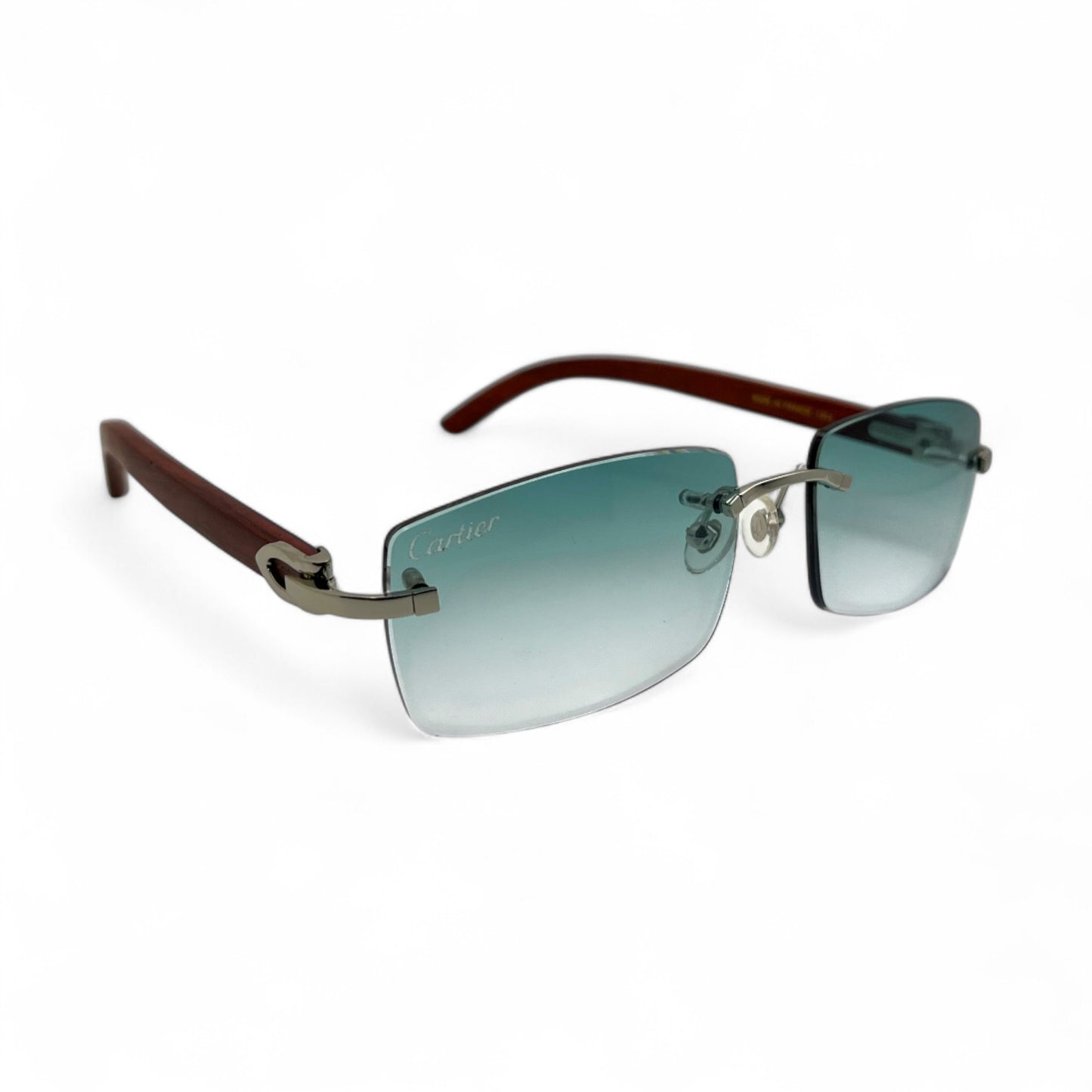 C Decor Woods - Silver Woods Sunglasses w/ Cart 1 Lenses (2010s)