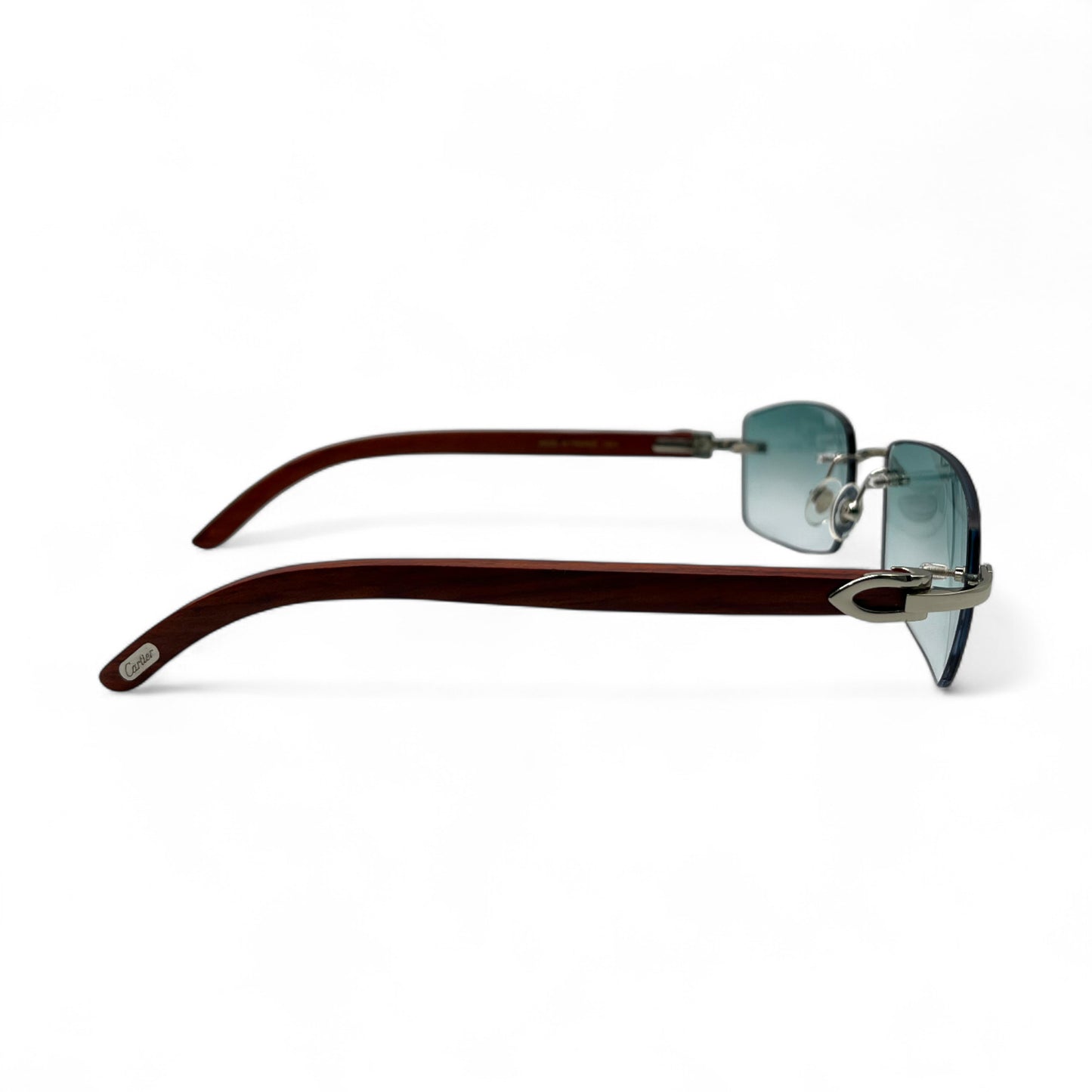 C Decor Woods - Silver Woods Sunglasses w/ Cart 1 Lenses (2010s)