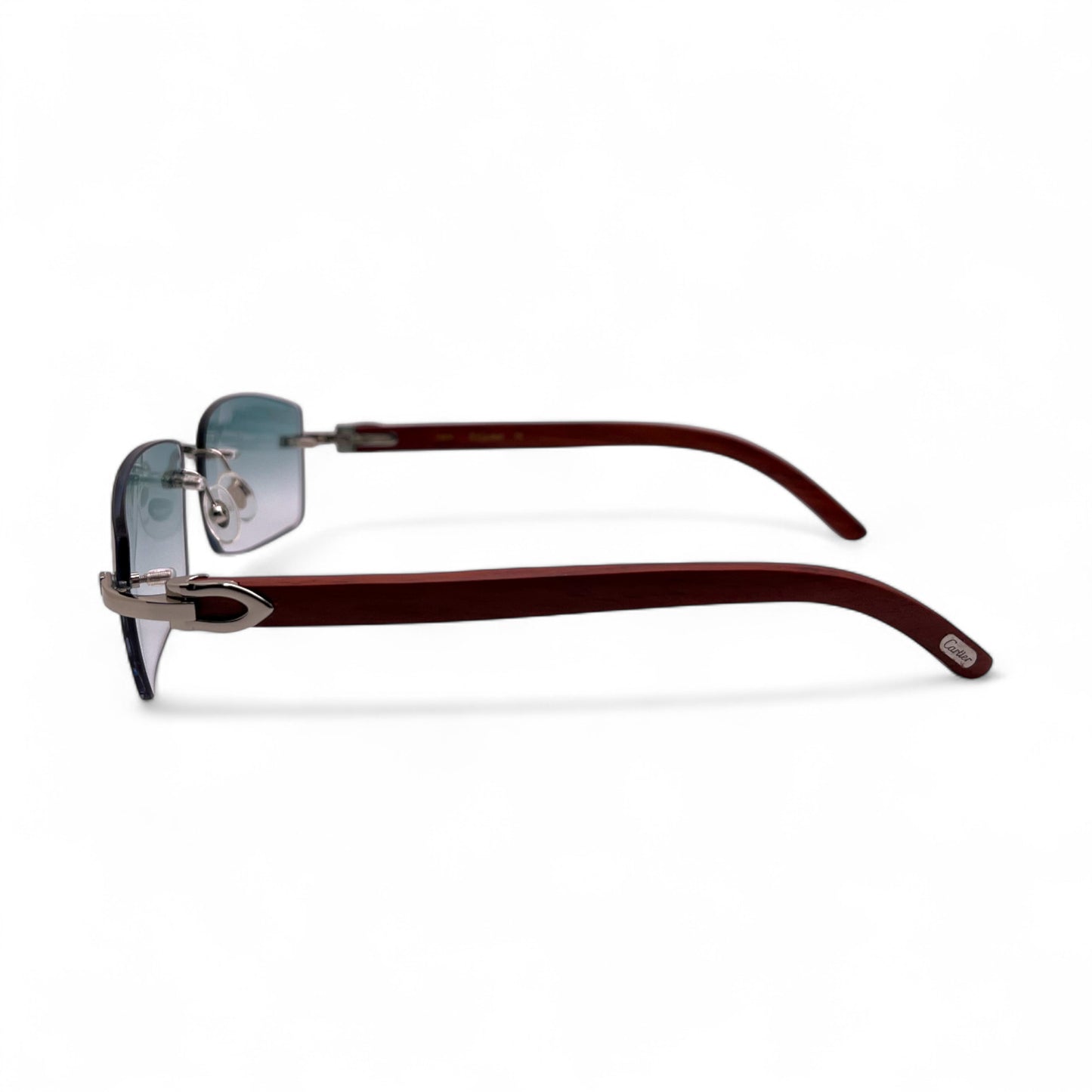 C Decor Woods - Silver Woods Sunglasses w/ Cart 1 Lenses (2010s)