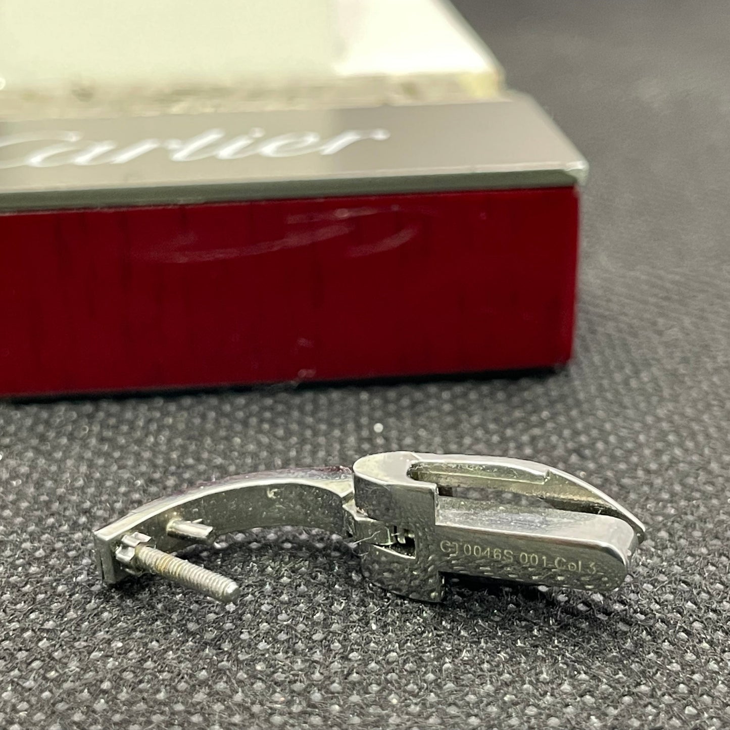 C Decor Right Replacement Hinge - Polished Silver (Single Unit) - Authentic Specifications