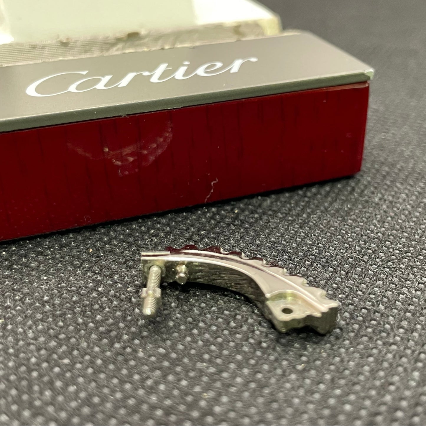 C Decor Diamonds Prong Set Replacement Hinge and Clip - Silver (Single Unit)