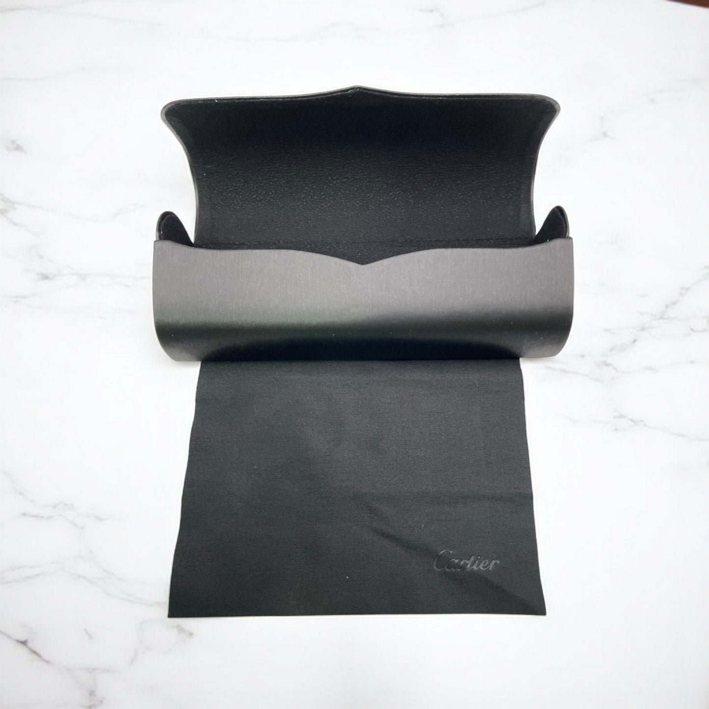 Cartier Genuine Glasses Case - Black