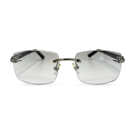 C Decor Marbles - Silver Acetate Marbles Sunglasses (2010s)
