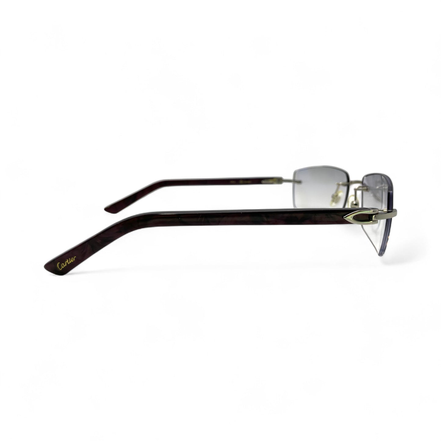 C Decor Marbles - Silver Acetate Marbles Sunglasses (2010s)