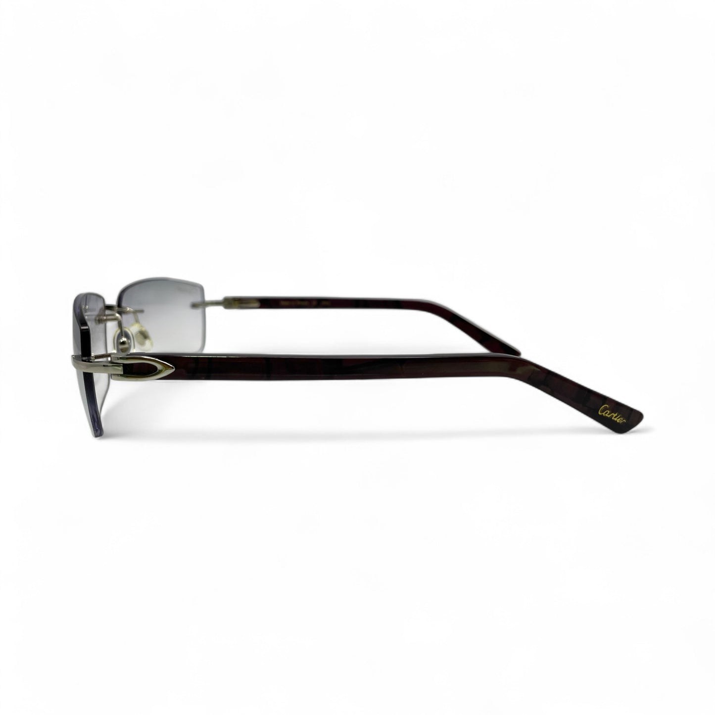 C Decor Marbles - Silver Acetate Marbles Sunglasses (2010s)