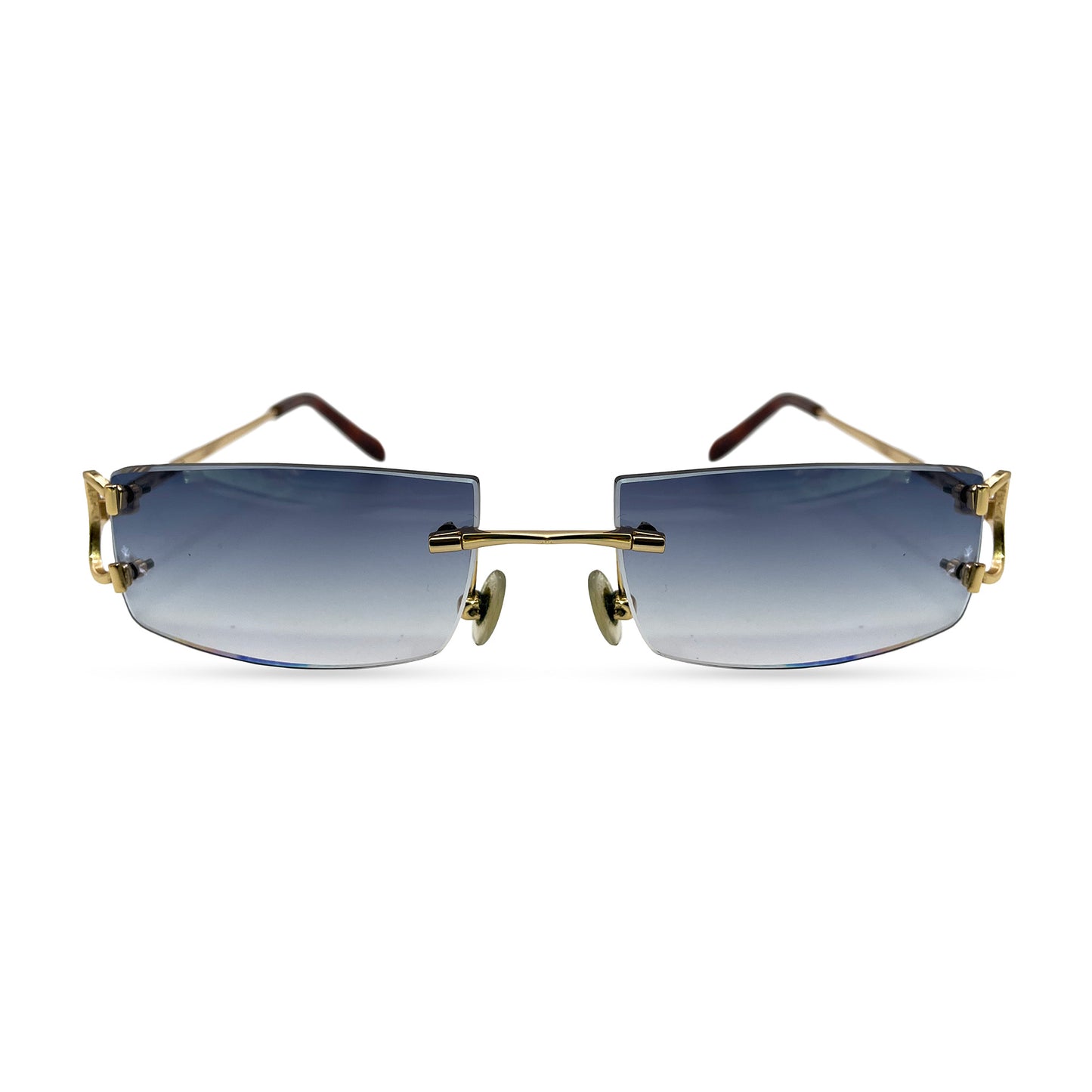 CT0092O Piccadilly Big C Decor - Wires Eyeglasses/Sunglasses w/ Rectangle Lenses (2024)