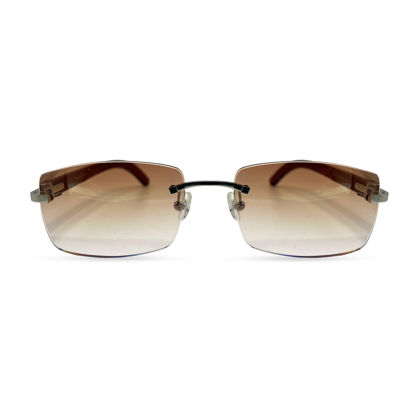 C Decor Woods - Rimless Wood Sunglasses (2010s)