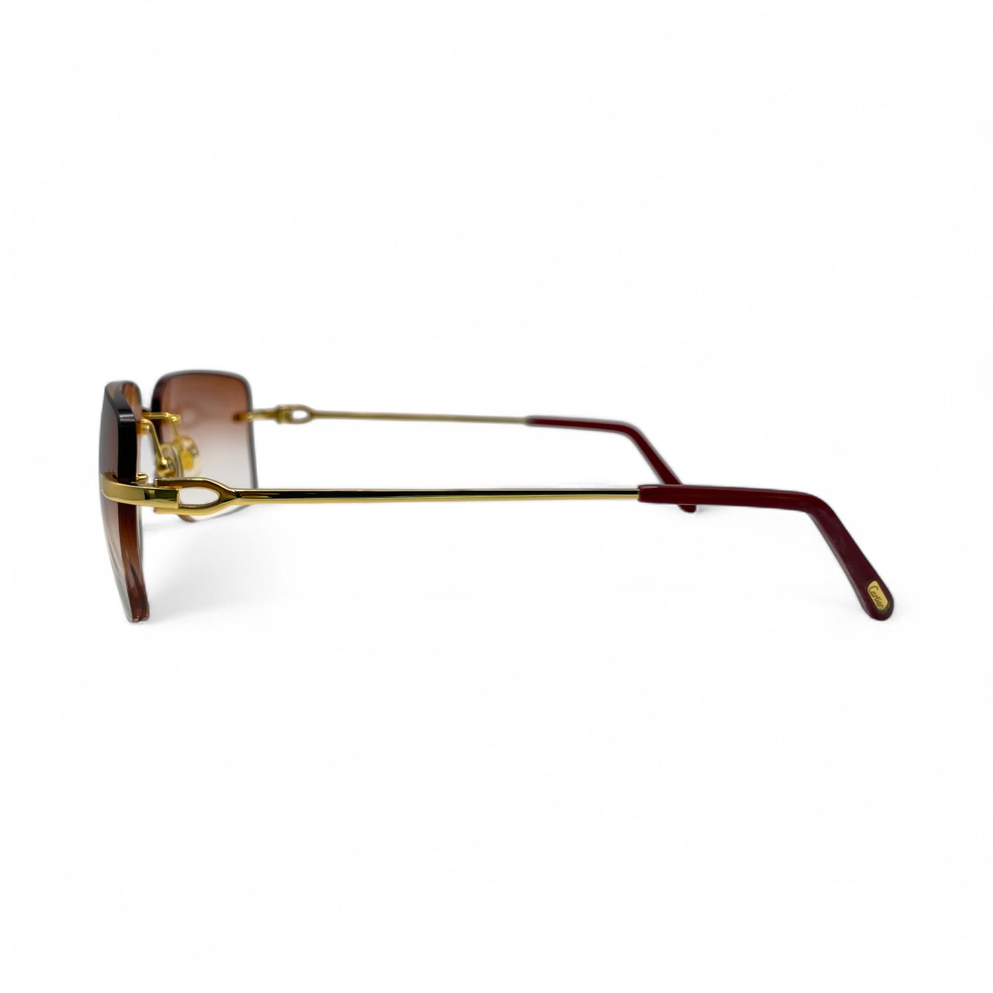 C Decor Wires - Rimless Sunglasses w/ Brown Lenses (2010)