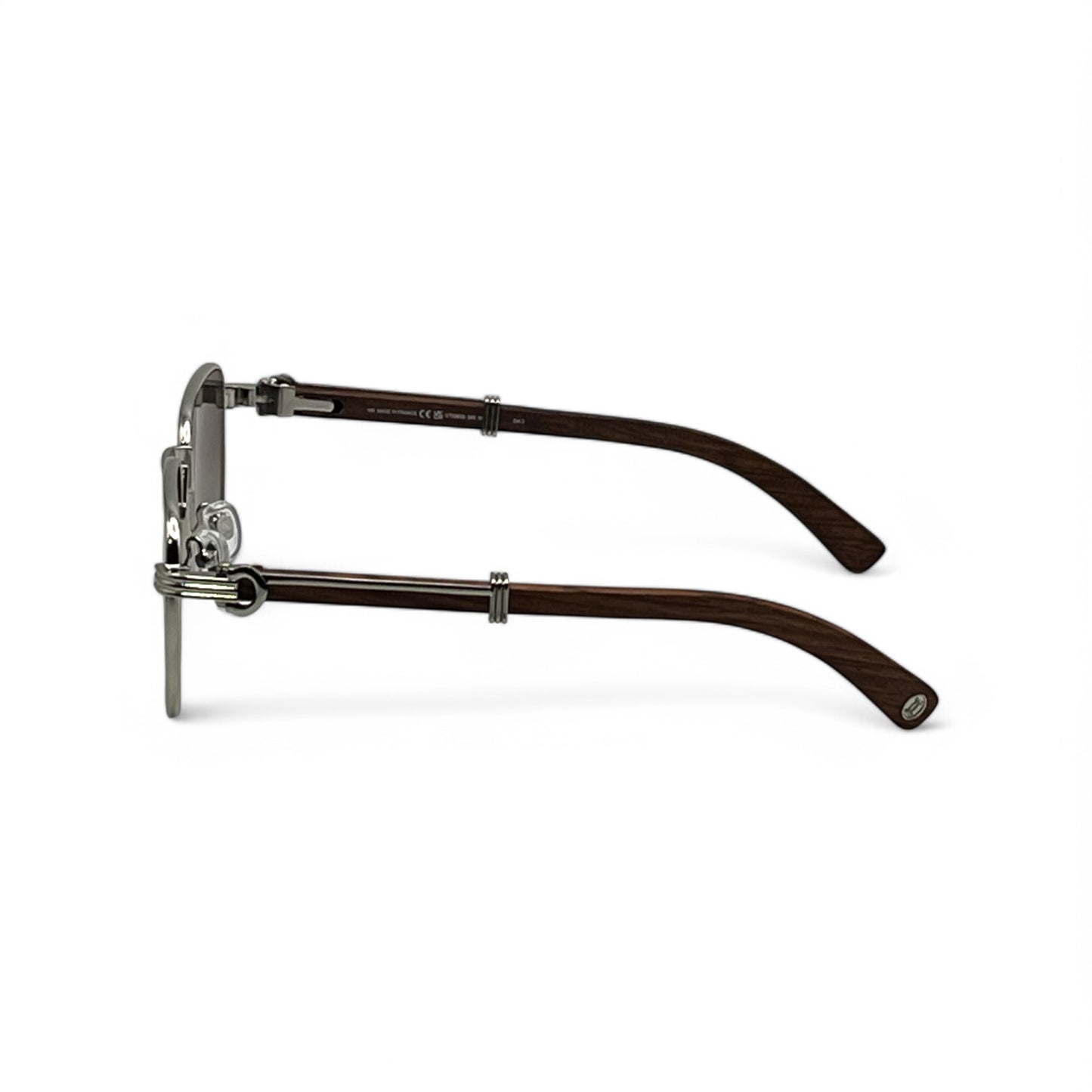 C Decor - Silver Woods w/ Dark Gray Square Lenses