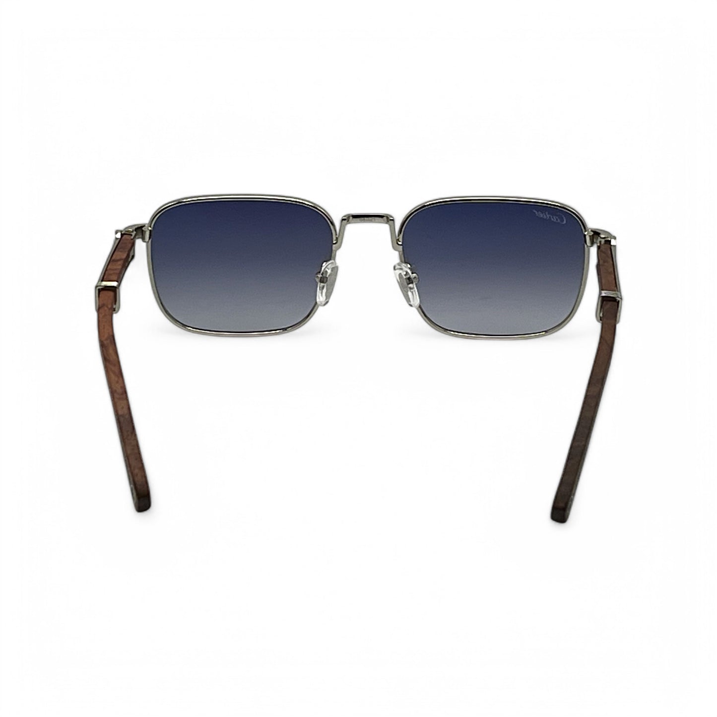 C Decor - Silver Woods w/ Dark Gray Square Lenses