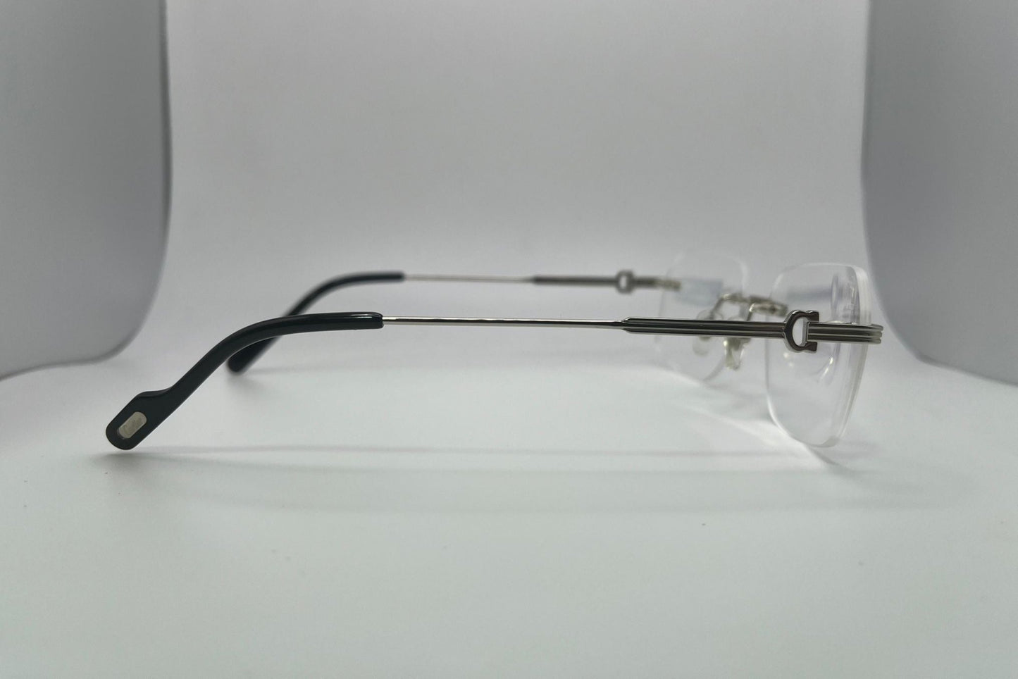 Small C - Silver Wires w/ Clear Lenses