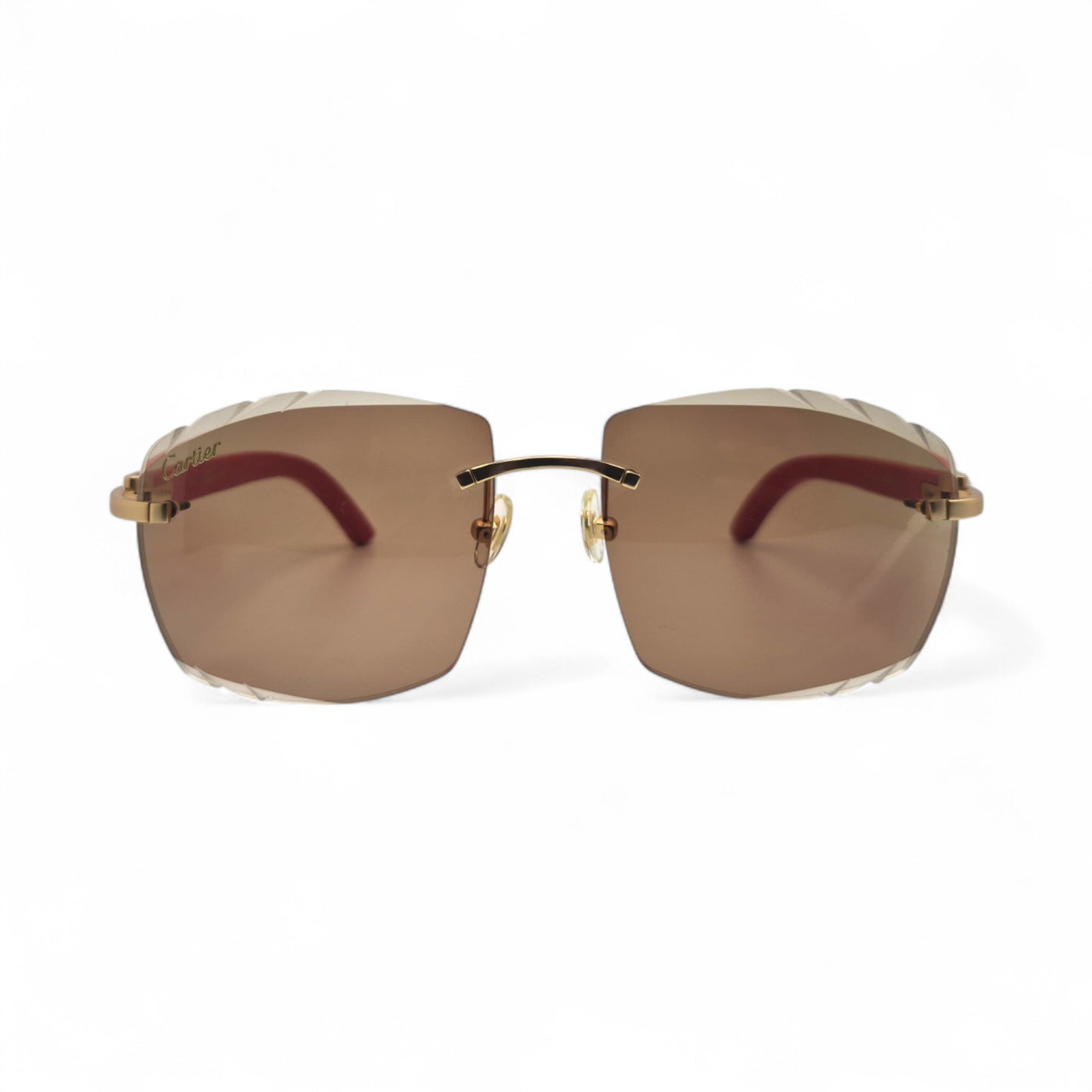 C Decor Woods (Transitions w/ Diamond Cut) - Gold Woods Sunglasses w/ Transitional Lenses (2010s)