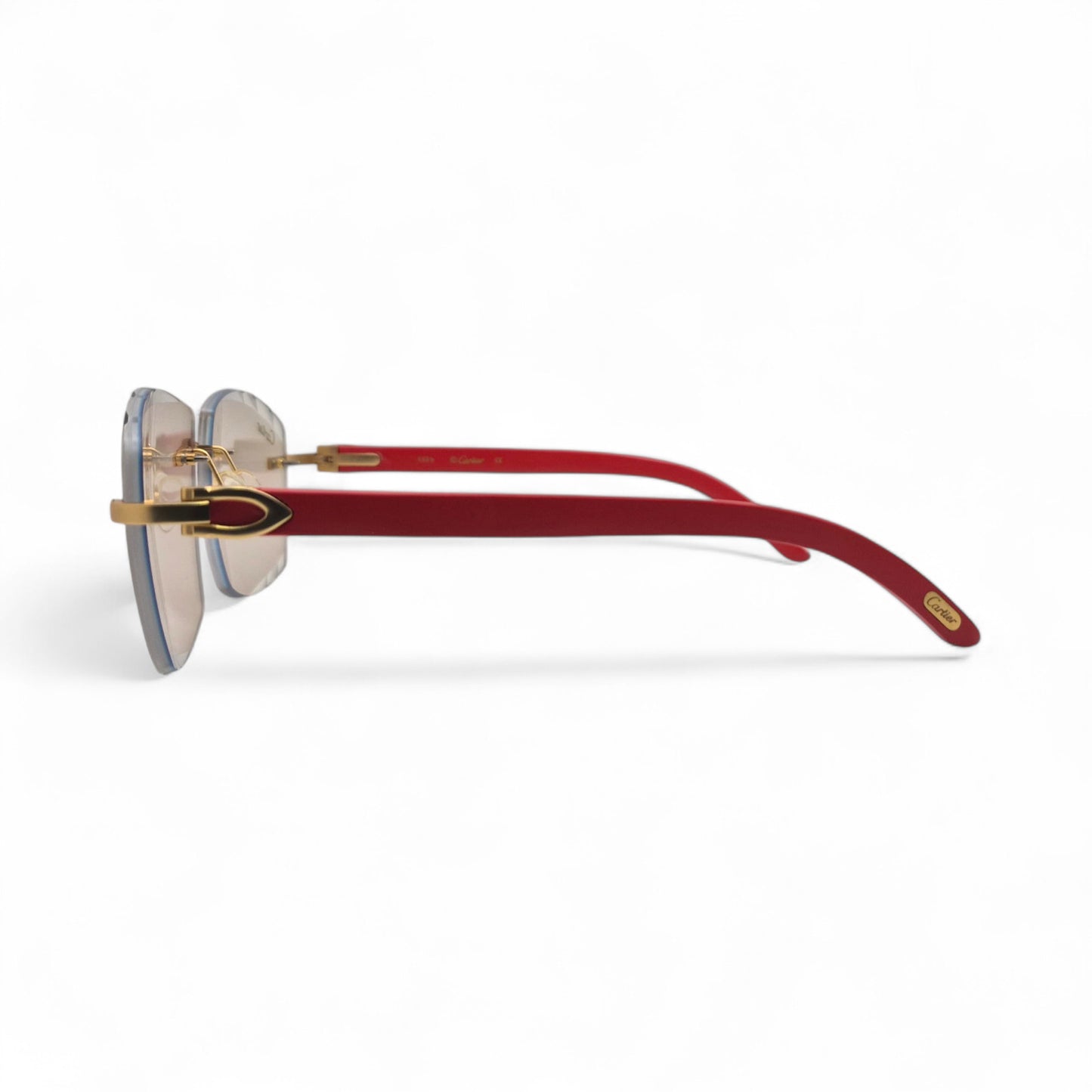 C Decor Woods (Transitions w/ Diamond Cut) - Gold Woods Sunglasses w/ Transitional Lenses (2010s)
