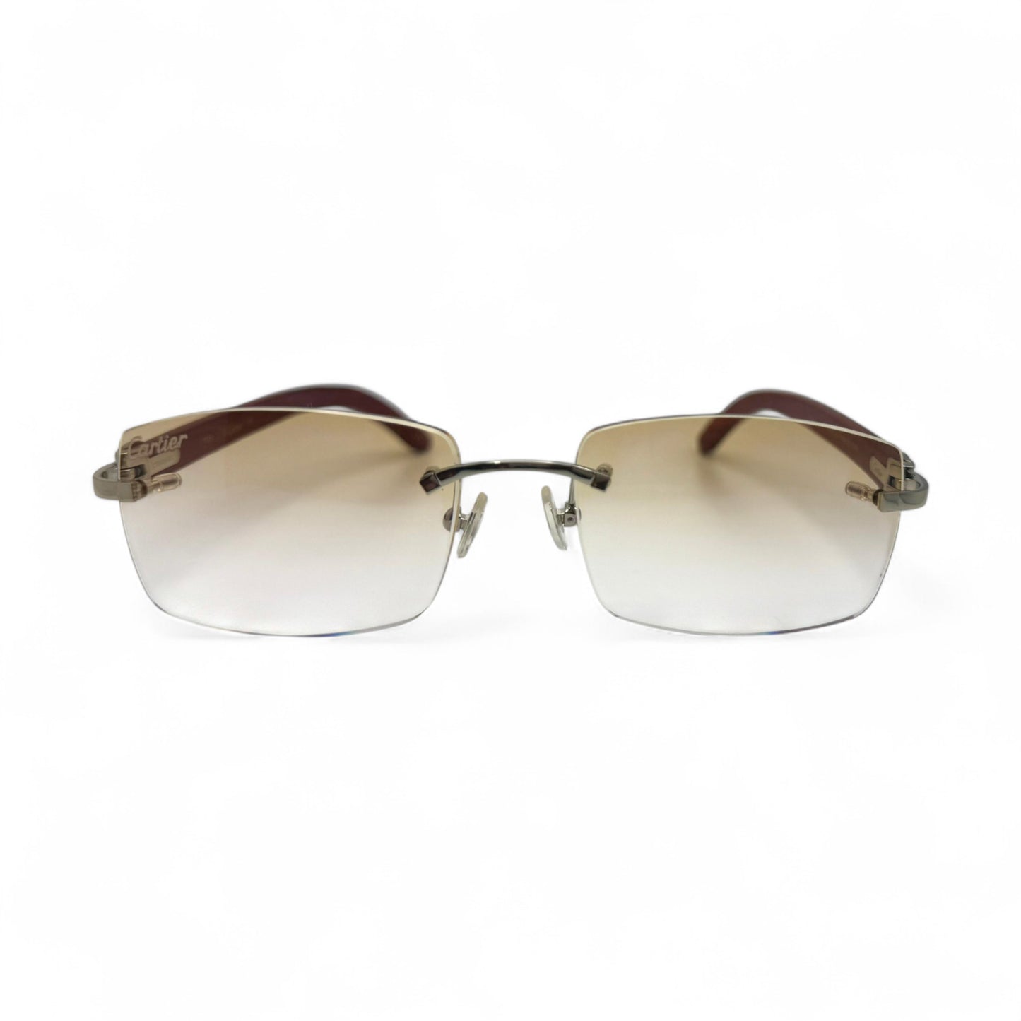 C Decor Woods - Silver Woods Sunglasses w/ Cart 1 Lenses (2010s)