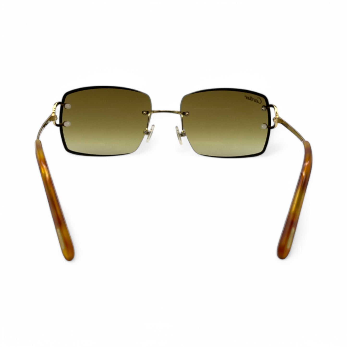 Big C Decor - Gold Wires w/ Olive Brown Lenses (Facet)