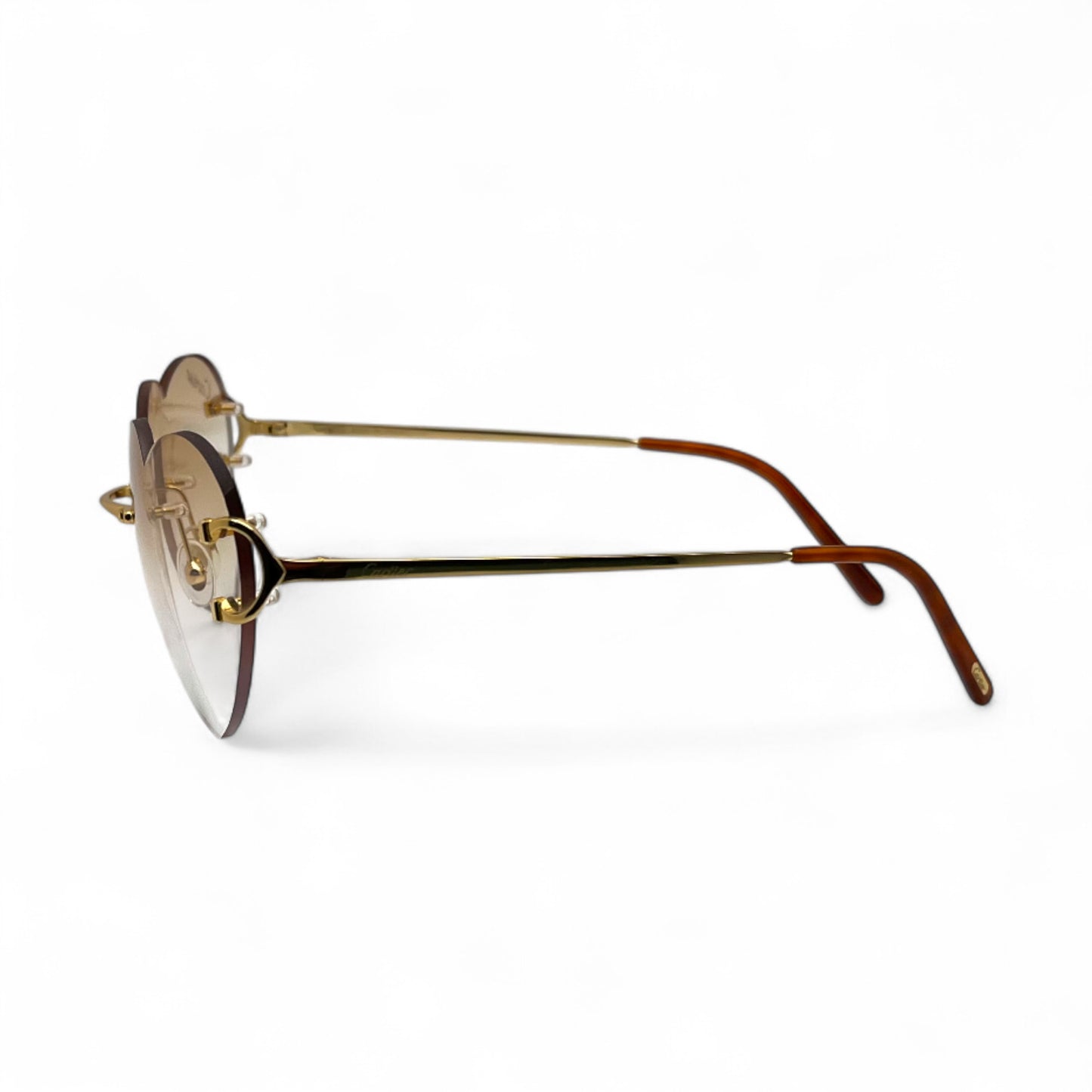 Big C His & Her Combo - Gold Wires w/ Hennessy Brown Mykonos & Kardias Lenses