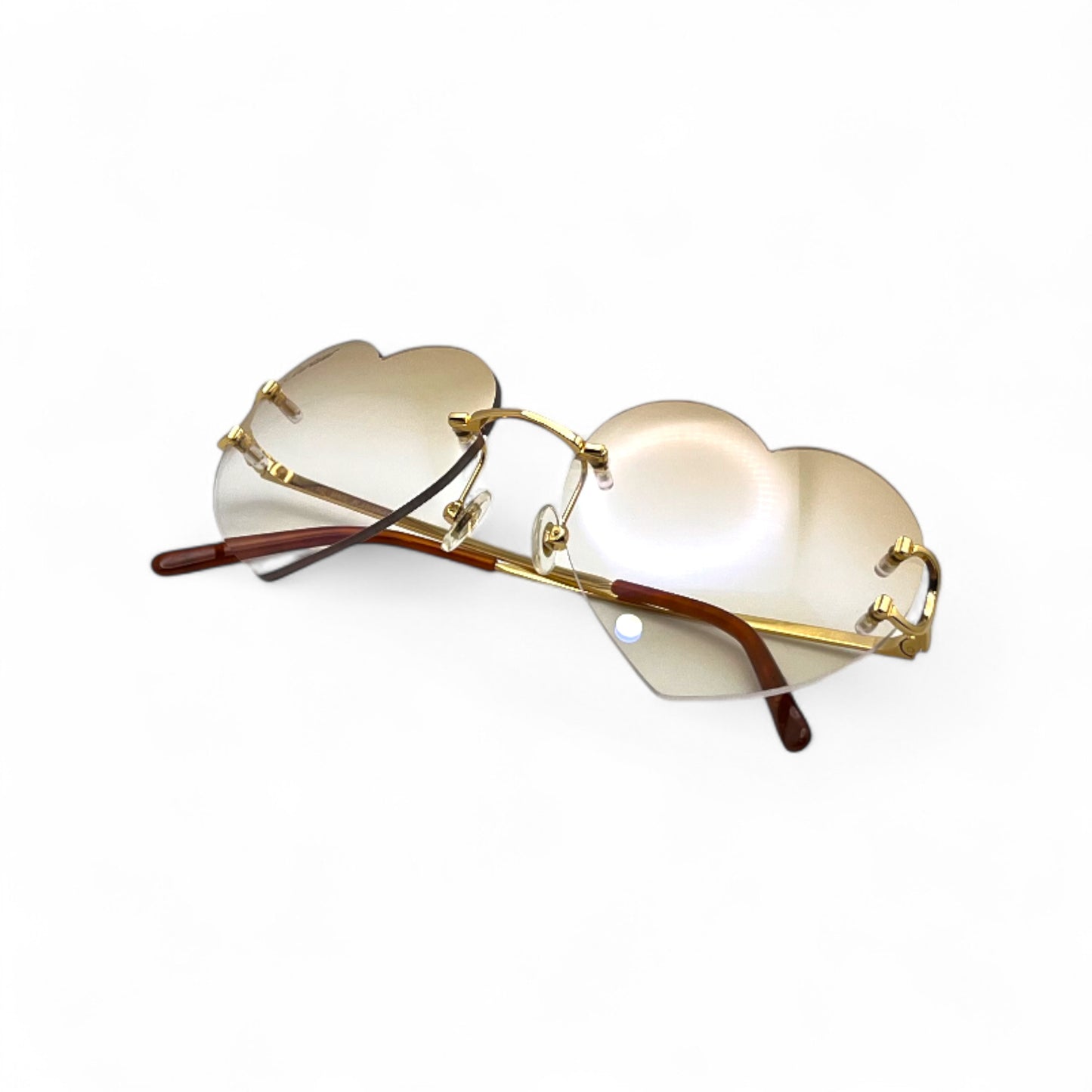 Big C His & Her Combo - Gold Wires w/ Hennessy Brown Mykonos & Kardias Lenses