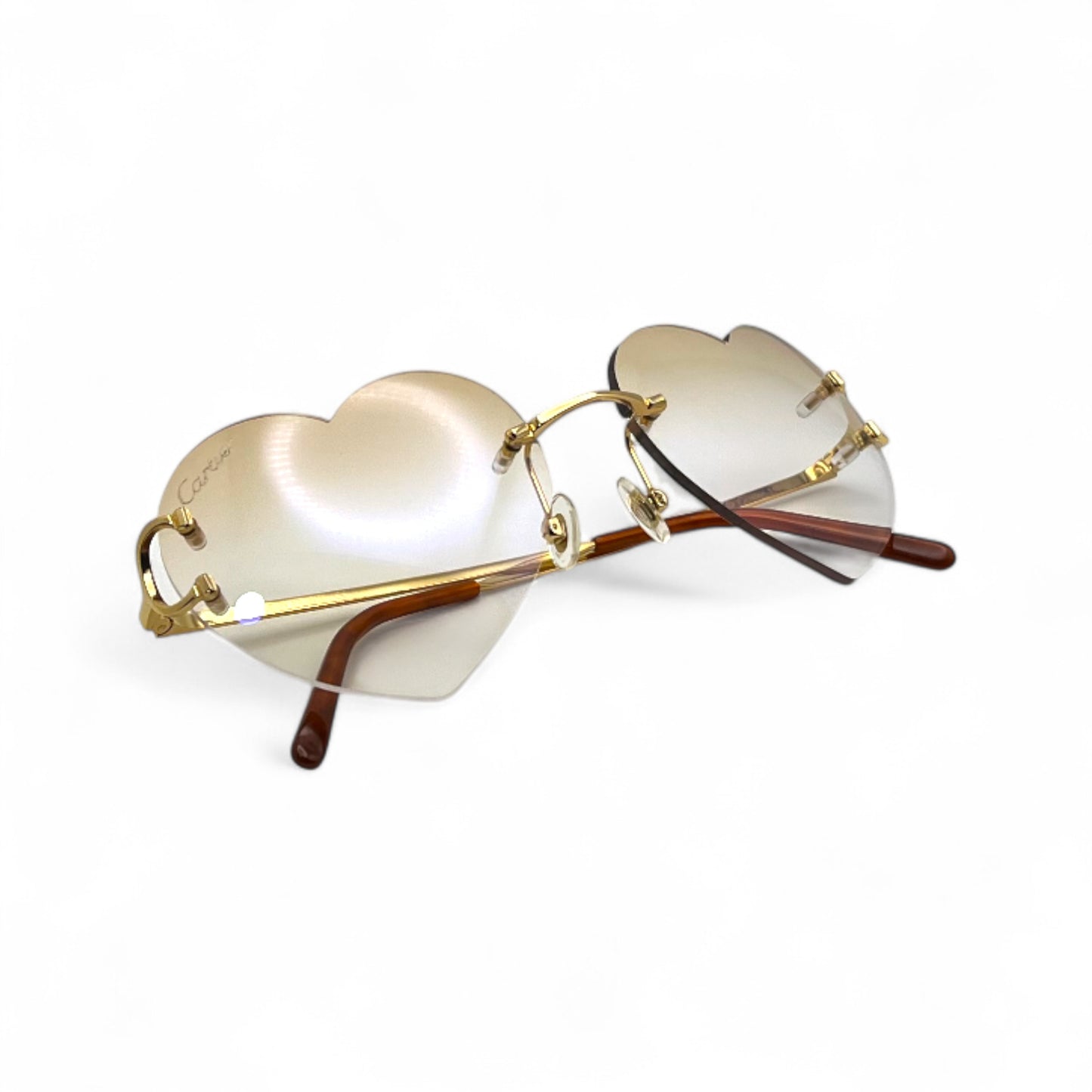 Big C His & Her Combo - Gold Wires w/ Hennessy Brown Mykonos & Kardias Lenses