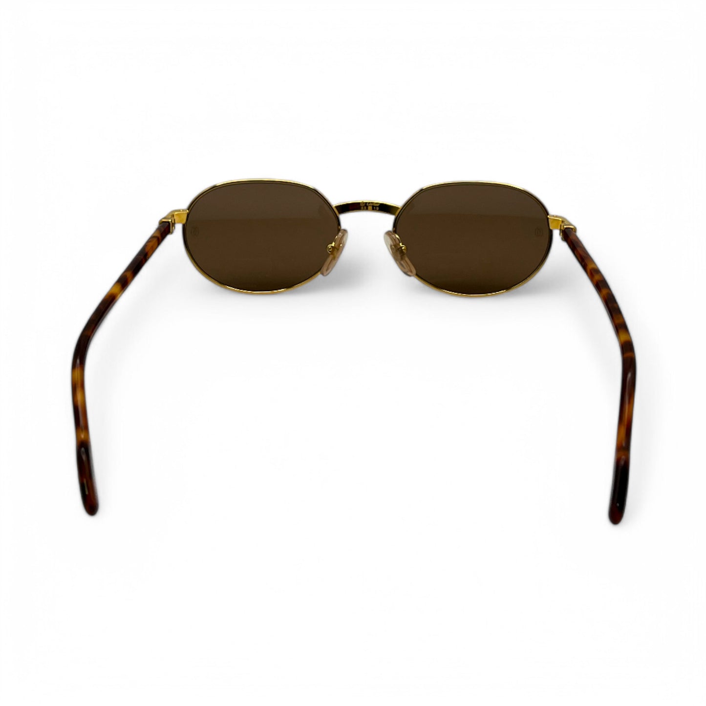 Cartier - Tortoise Acetate w/ Gold frame & Brown Lenses - Authentic