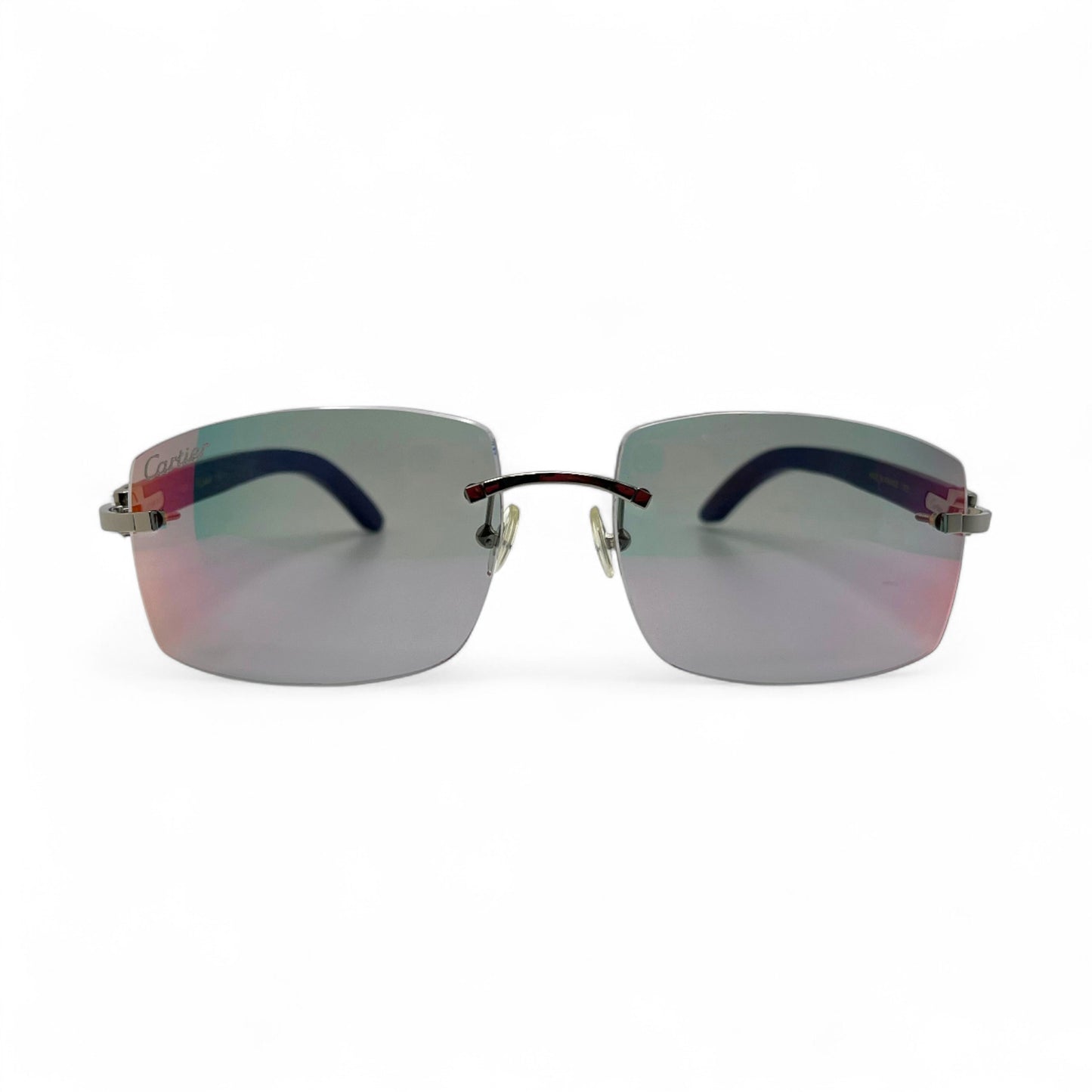 C Decor Woods (Transitions Revo) - Silver Cobalt Blue Woods Sunglasses (2020s)