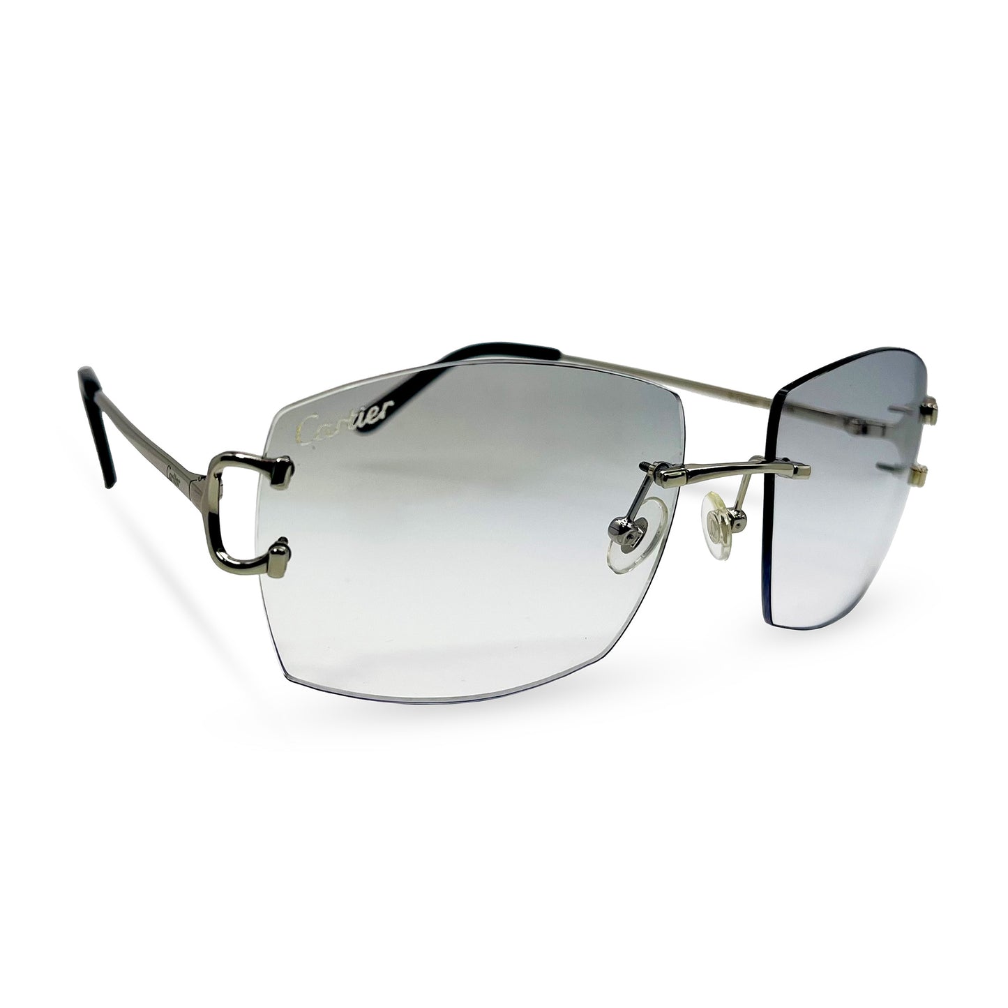 Big C Decor - Silver Wires w/ Light Gray Mykonos Lenses