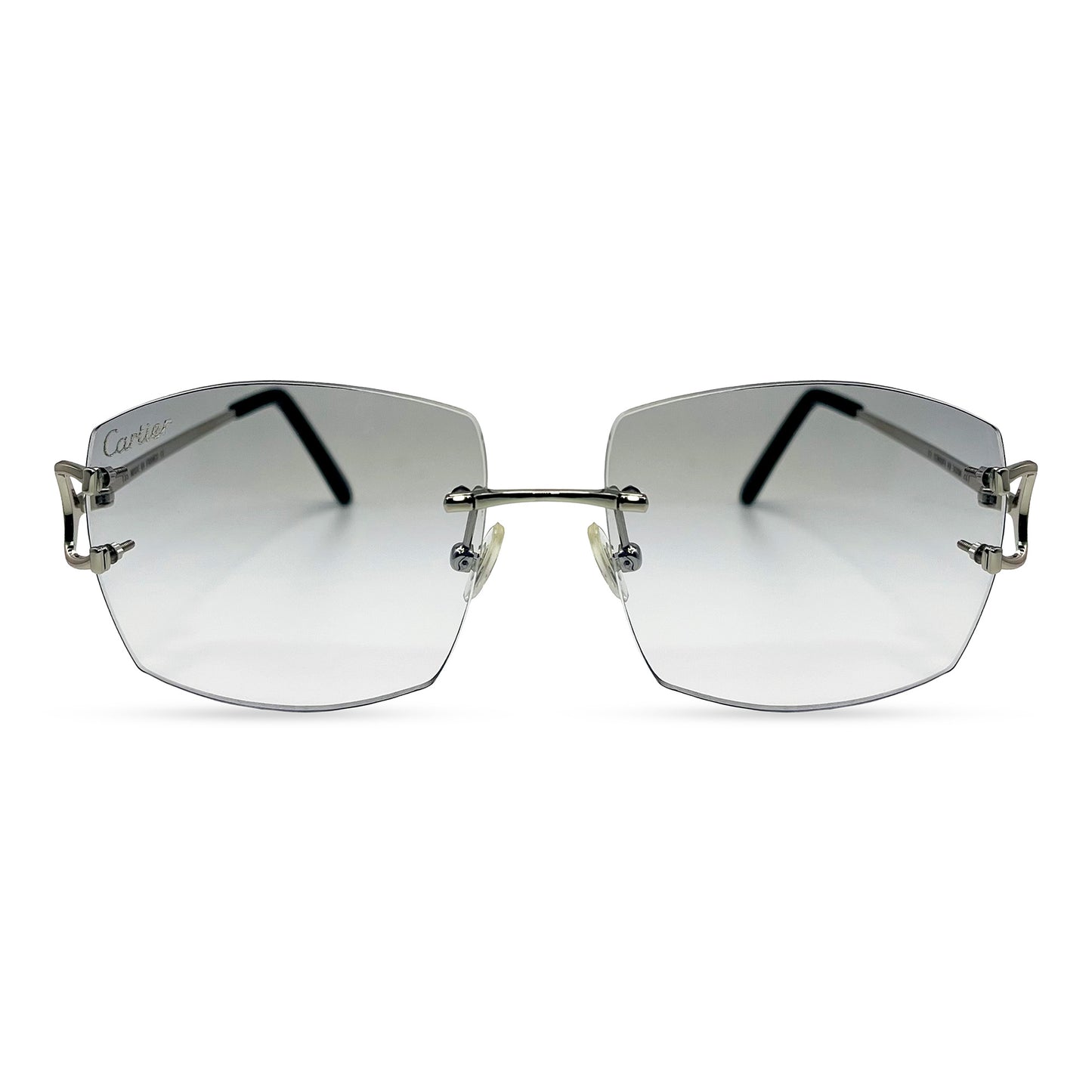 Big C Decor - Silver Wires w/ Light Gray Mykonos Lenses