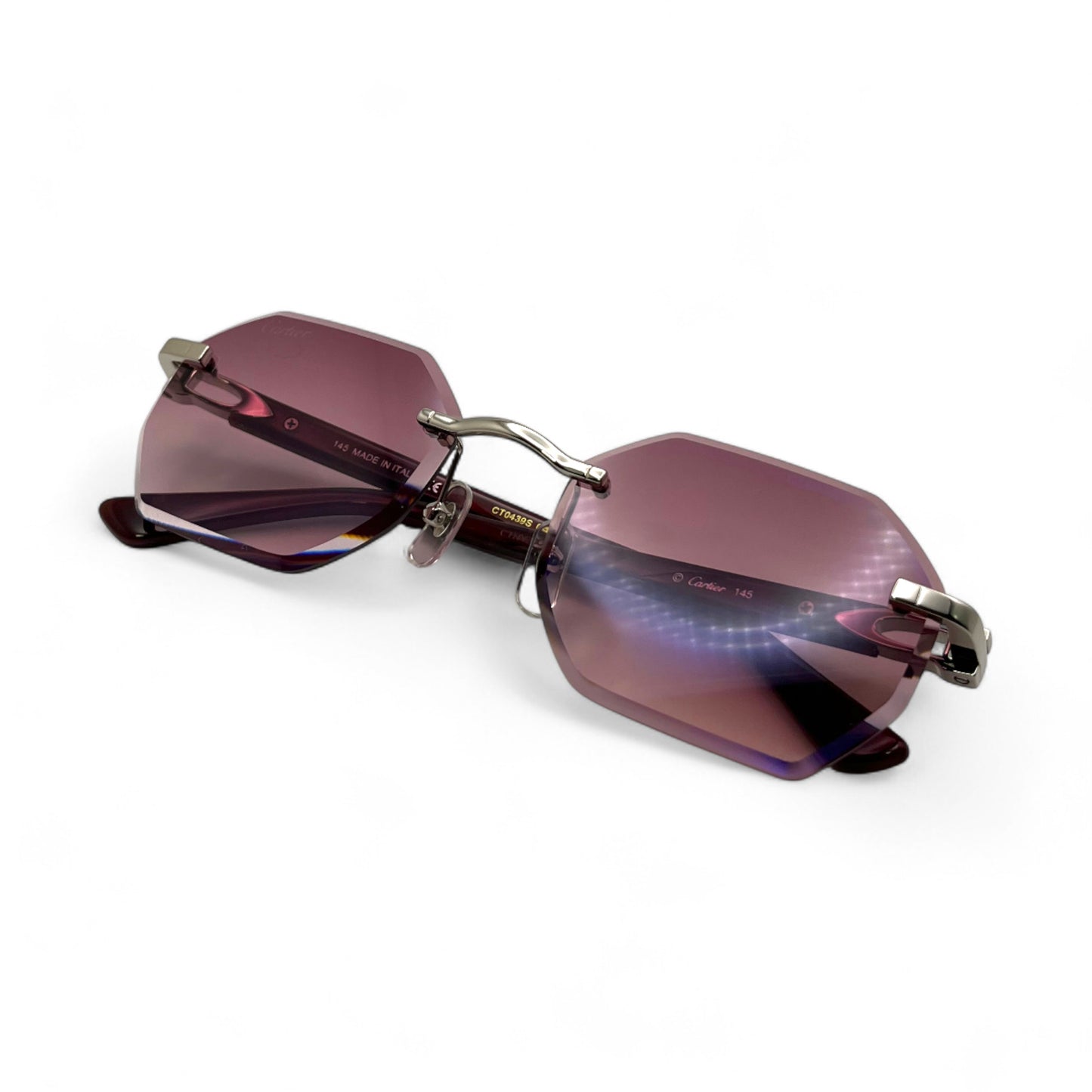 CT0439S C Decor - 57-21 Marble Sunglasses w/ Geometric Lenses (2025)