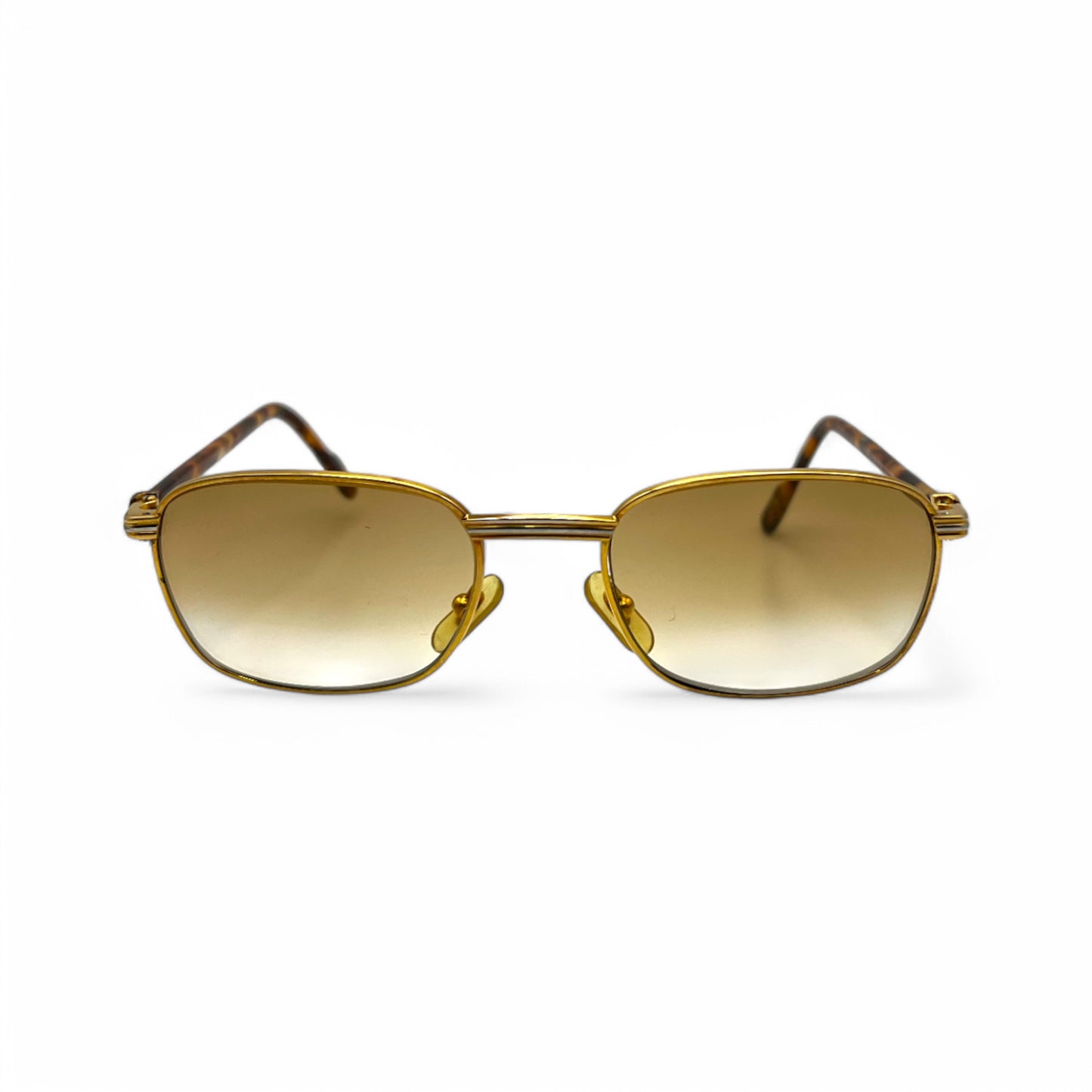 Cartier - Tortoise Acetate w/ Gold frame & Light Brown Lenses - Authentic