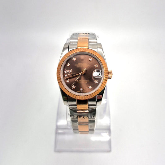 RLX DTJ - Two-Tone Watch - Brown Dial