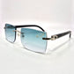 C Decor "Philly Eagles" - Silver Black Buffs w/ Light Gray Bugatti Lenses