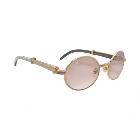 55-22 Giverny Buffs Sunglasses w/ Light Brown Lenses