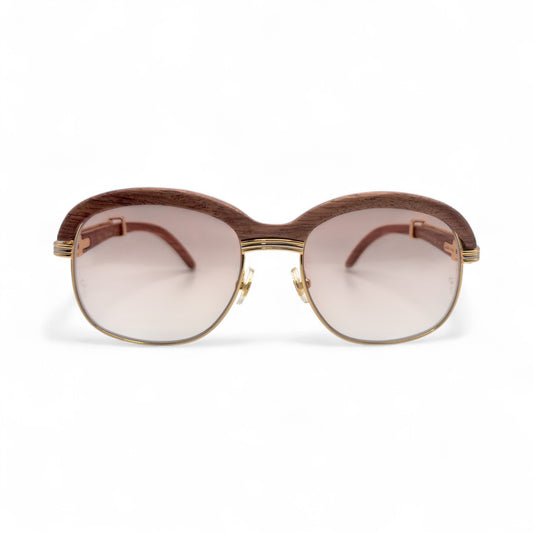 Malmaison - Gold Woods w/ Light Brown Faded Lenses