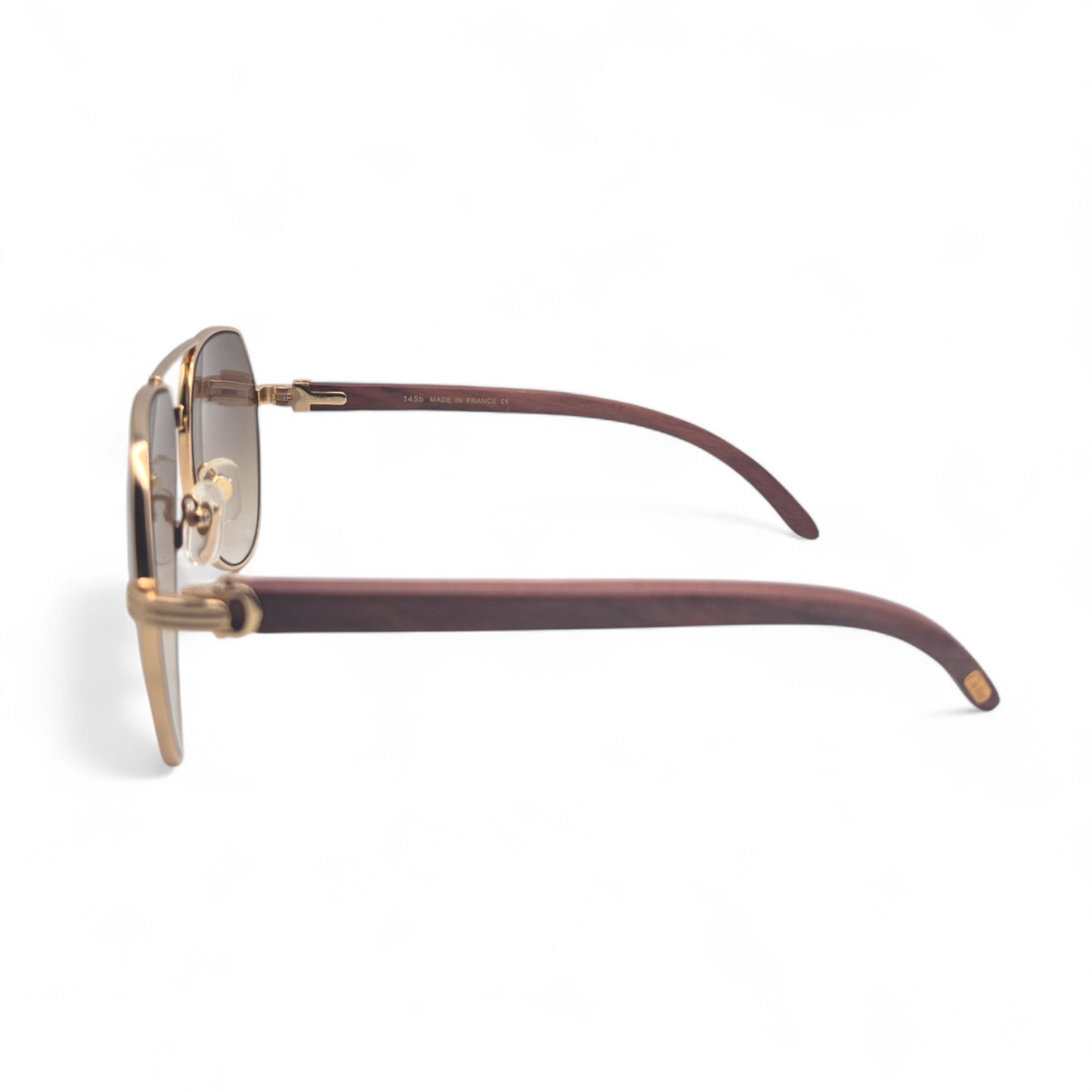 CT0272S Santos Aviators Sunglasses - Woods w/ Faded Lenses