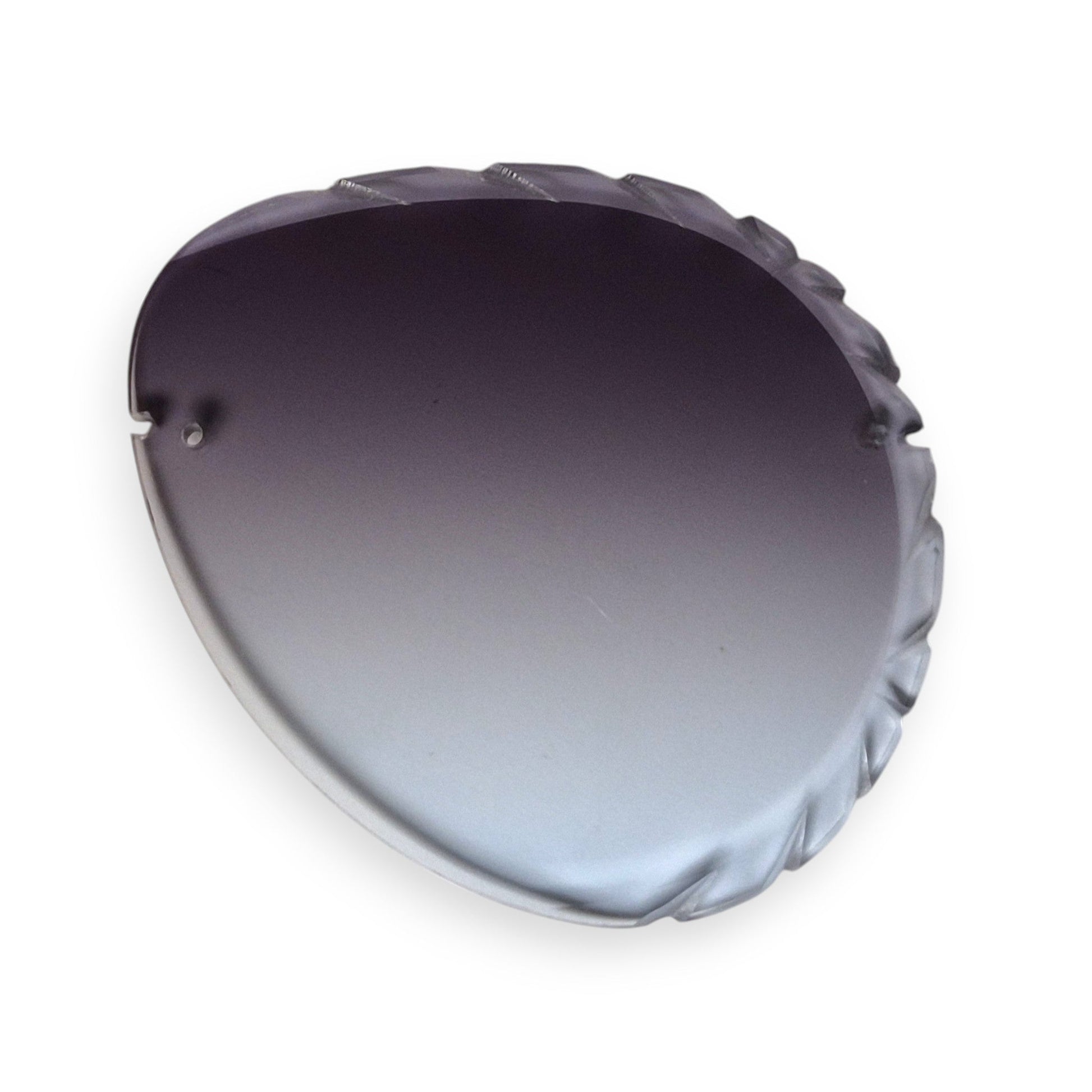 Custom Aviator Lenses (60) - Gray Gradient (Diamond Cut) - Luxury Optical