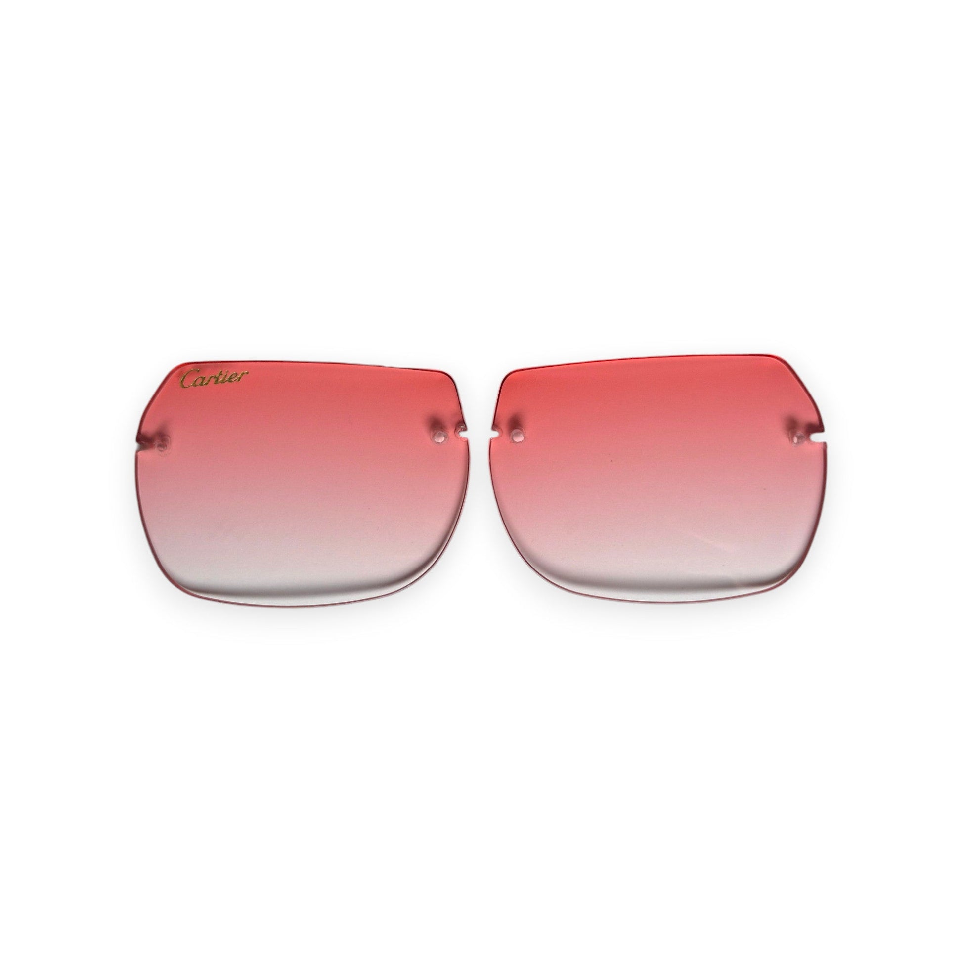 Custom Shape Lenses (56) - Fresh Pink Gradient - Luxury Optical