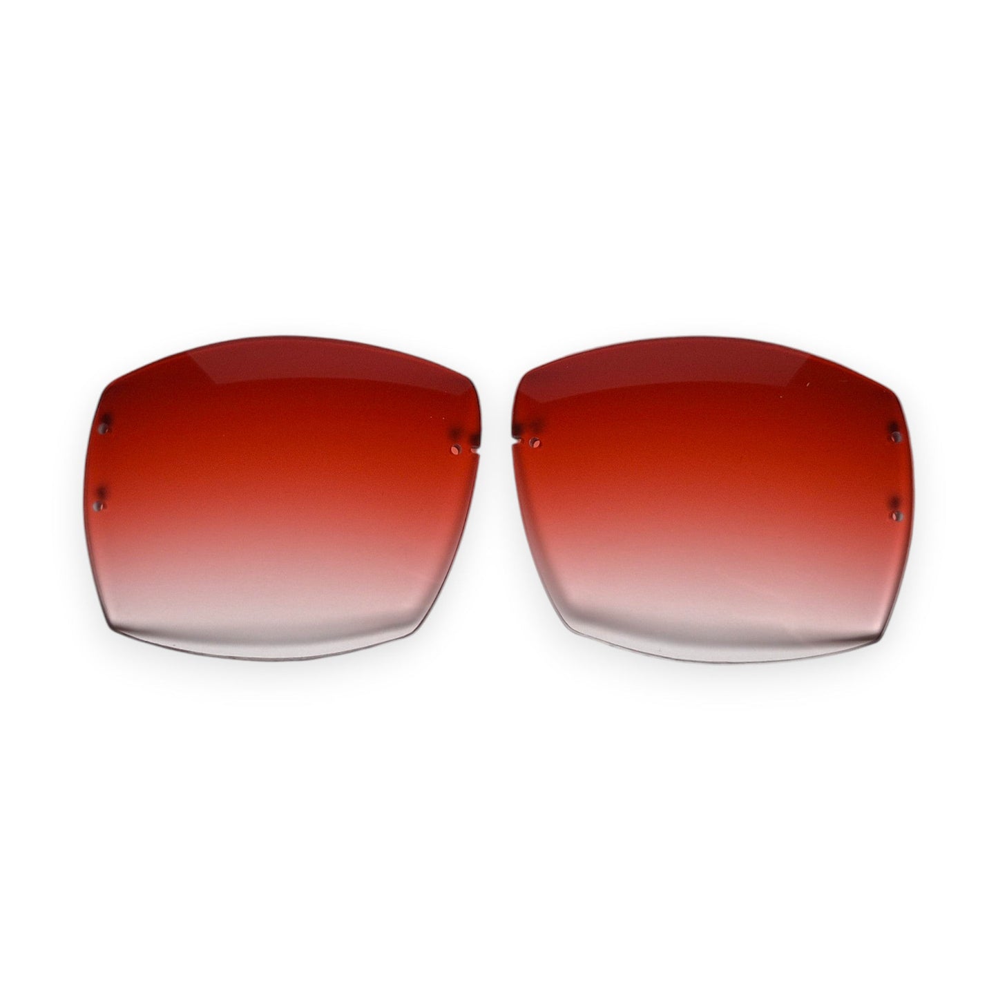 Mykonos Lenses for Big C (58-60) - Cherry Red/Light Gray - Luxury Optical