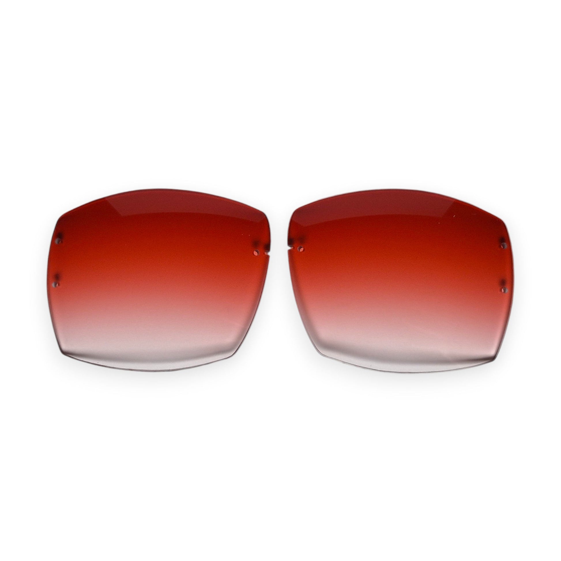 Mykonos Lenses for Big C (58-60) - Cherry Red/Light Gray - Luxury Optical