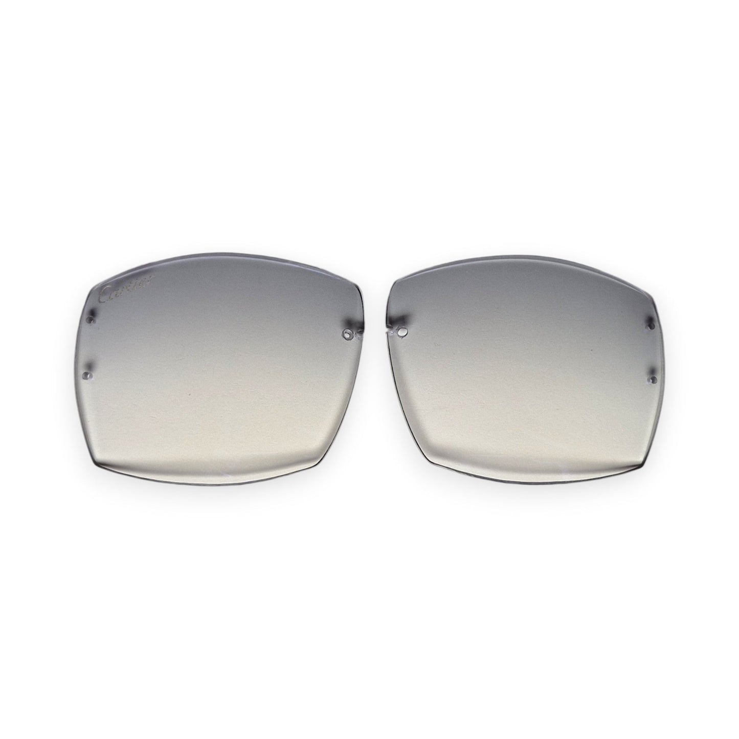 Mykonos Lenses for Big C (58-60) - Cherry Red/Light Gray - Luxury Optical