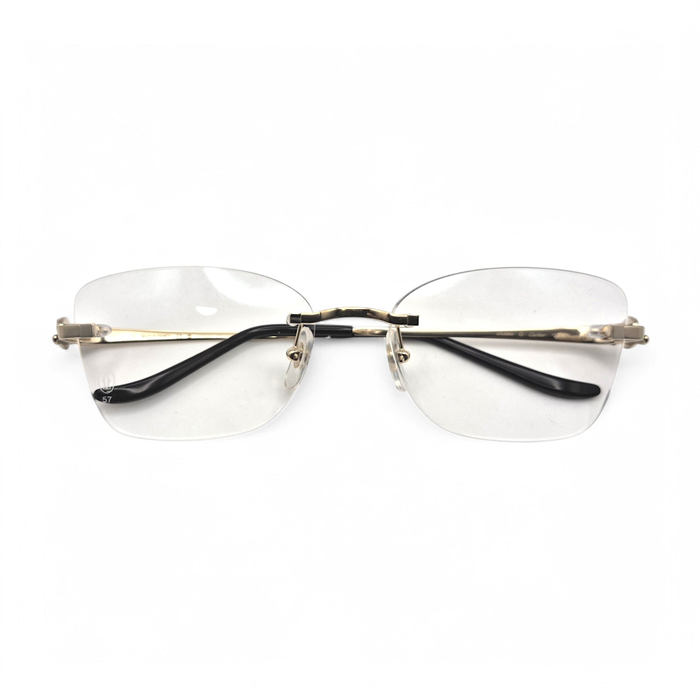 CT0522O Authentic Cartier Panthere Eyeglasses - 51-17 Wires (2020s)