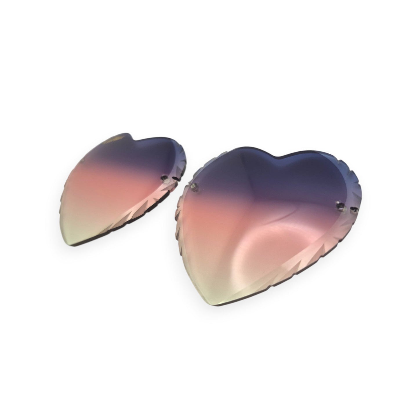 Kardias Lenses (58) - Blue to Pink Gradient (Diamond Cut) - Luxury Optical