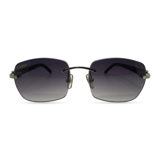 C Decor - Silver Black Buffs w/ Dark Gray Lenses