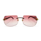 C Decor - Gold White Buffs w/ Fresh Pink Faded Lenses