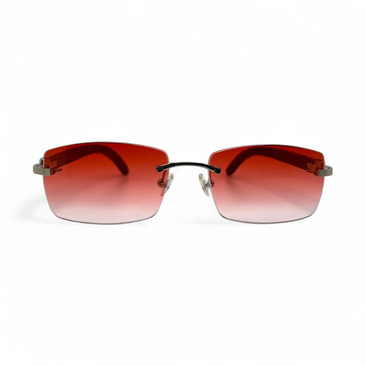 C Decor Woods - Silver Woods Sunglasses w/ Cart 1 Lenses (2010s)