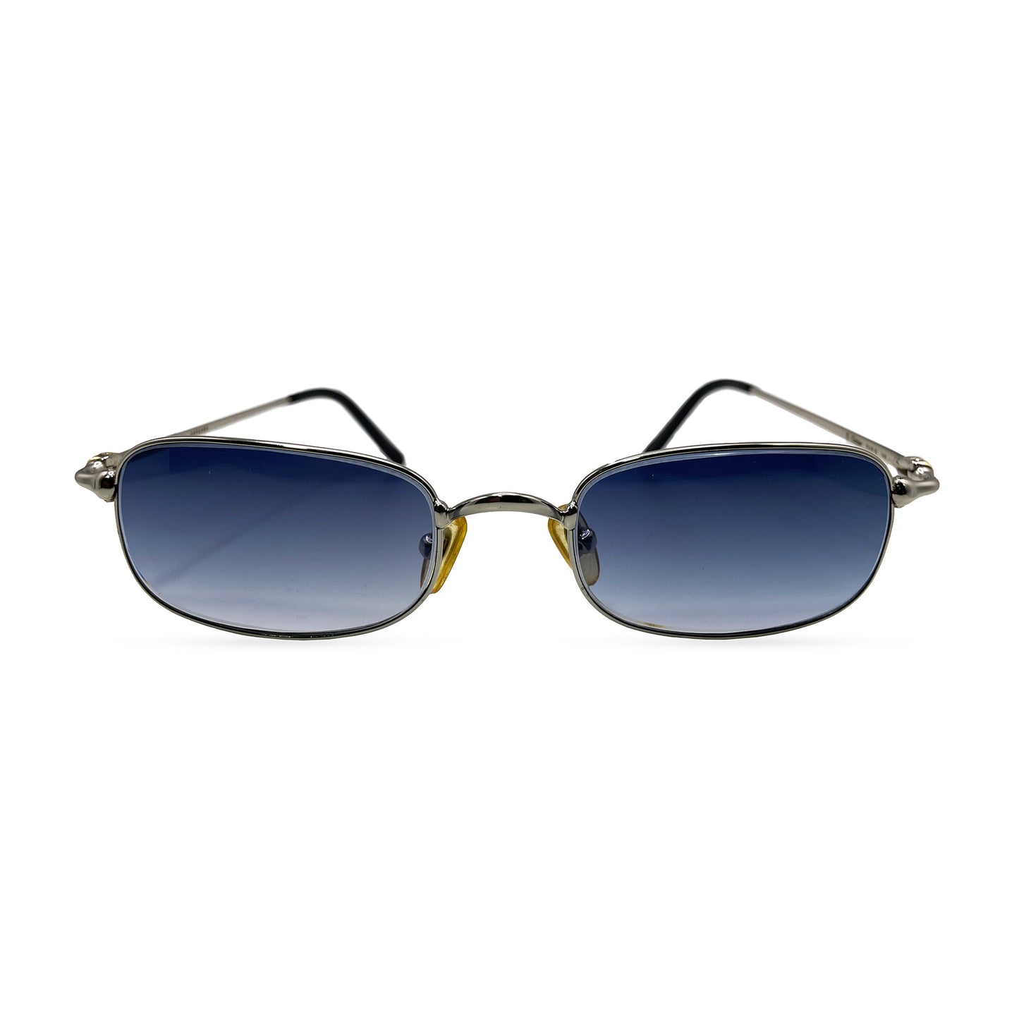 Cartier - Silver Wires w/ Blue Faded Lenses - Authentic