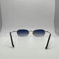 Cartier - Silver Wires w/ Blue Faded Lenses - Authentic